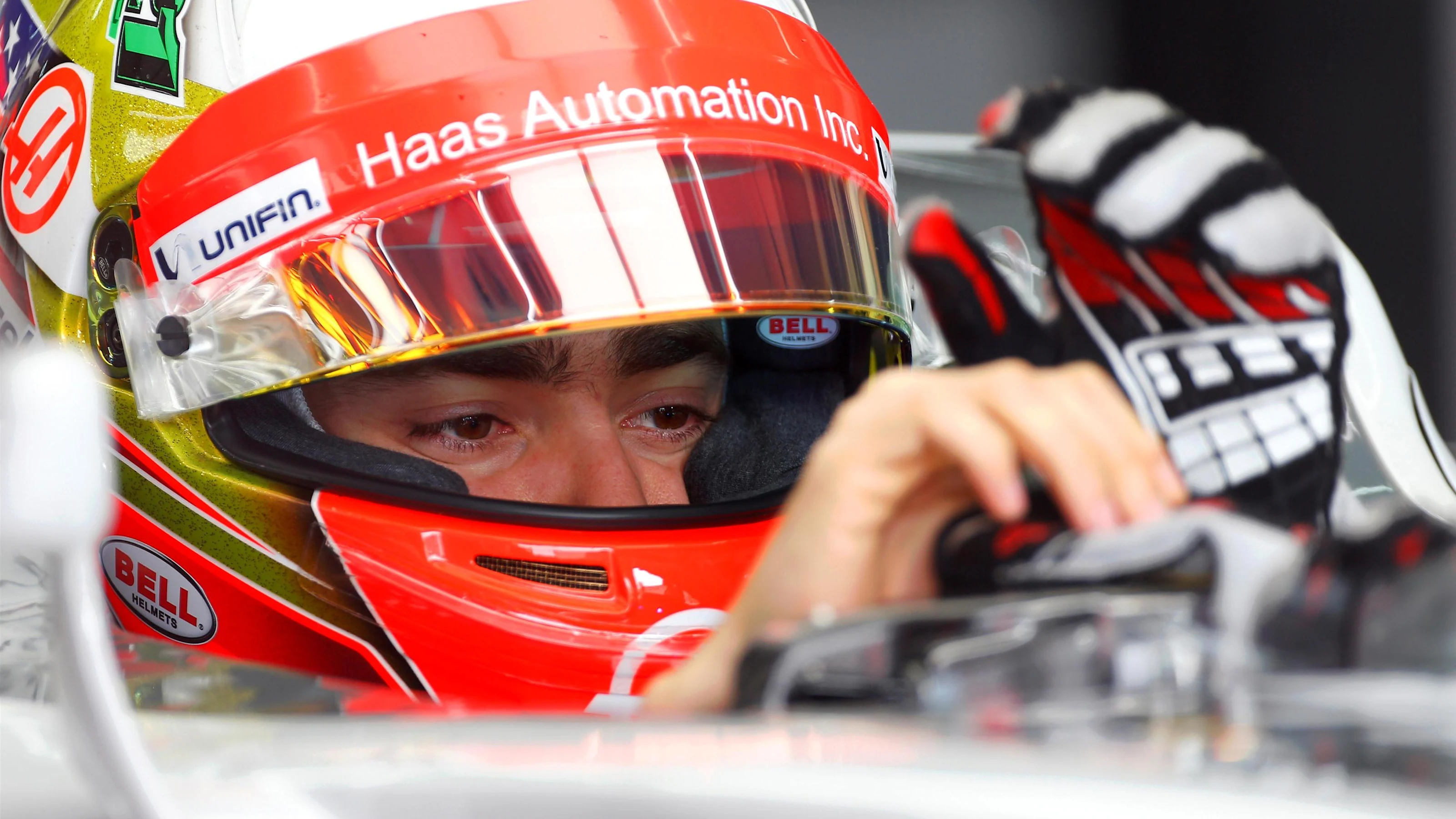 Esteban Gutierrez (MEX) Haas VF-16 at Formula One Testing, Day Two, Barcelona, Spain, 18 May 2016.