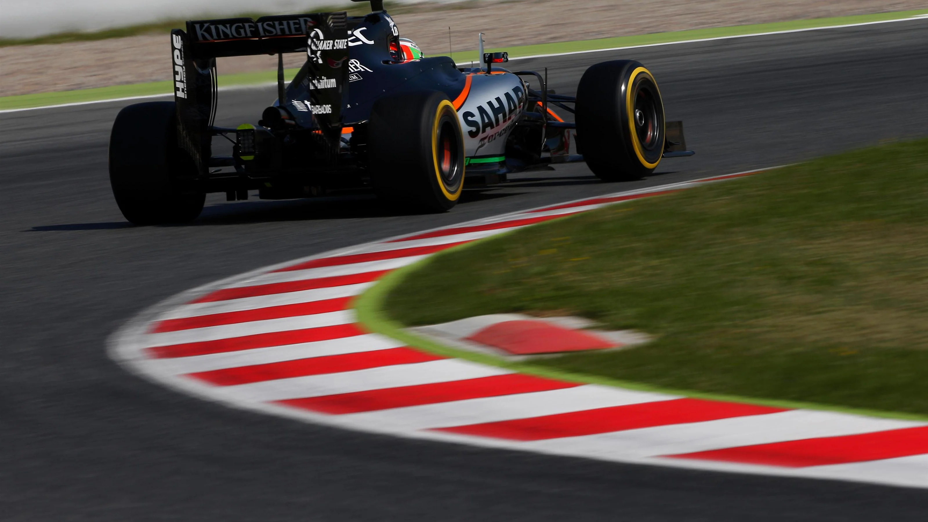 Alfonso Celis jr (MEX) Force India VJM09 at Formula One Testing, Day Two, Barcelona, Spain, 18 May