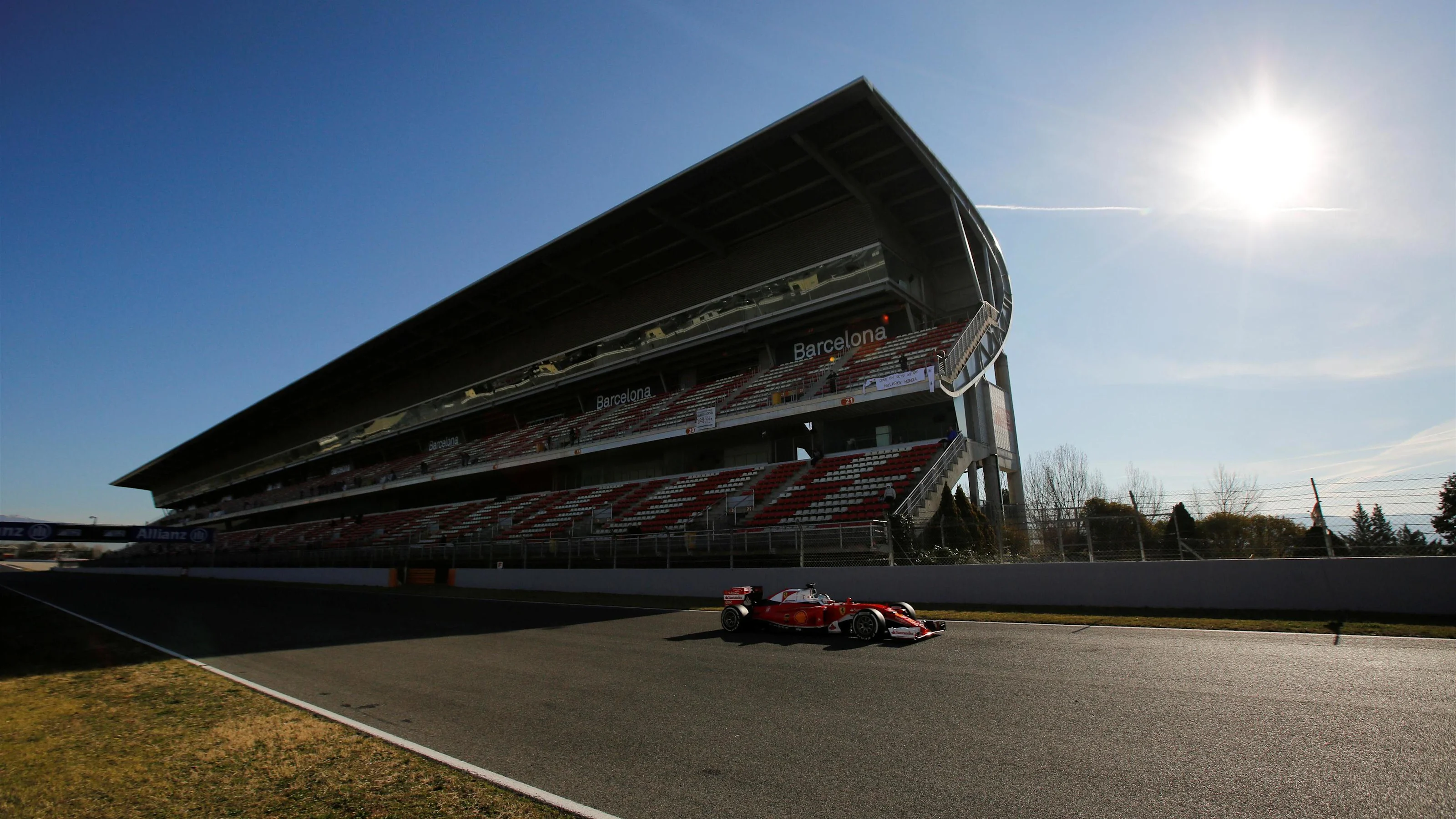 Sebastian Vettel (GER) Ferrari SF16-H at Formula One Testing, Day Four, Barcelona, Spain, Friday 4