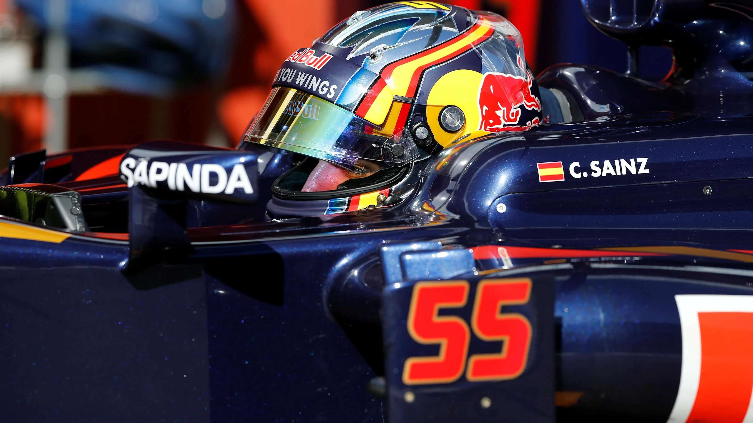 Carlos Sainz jr (ESP) Scuderia Toro Rosso STR11 at Formula One Testing, Day Four, Barcelona, Spain,