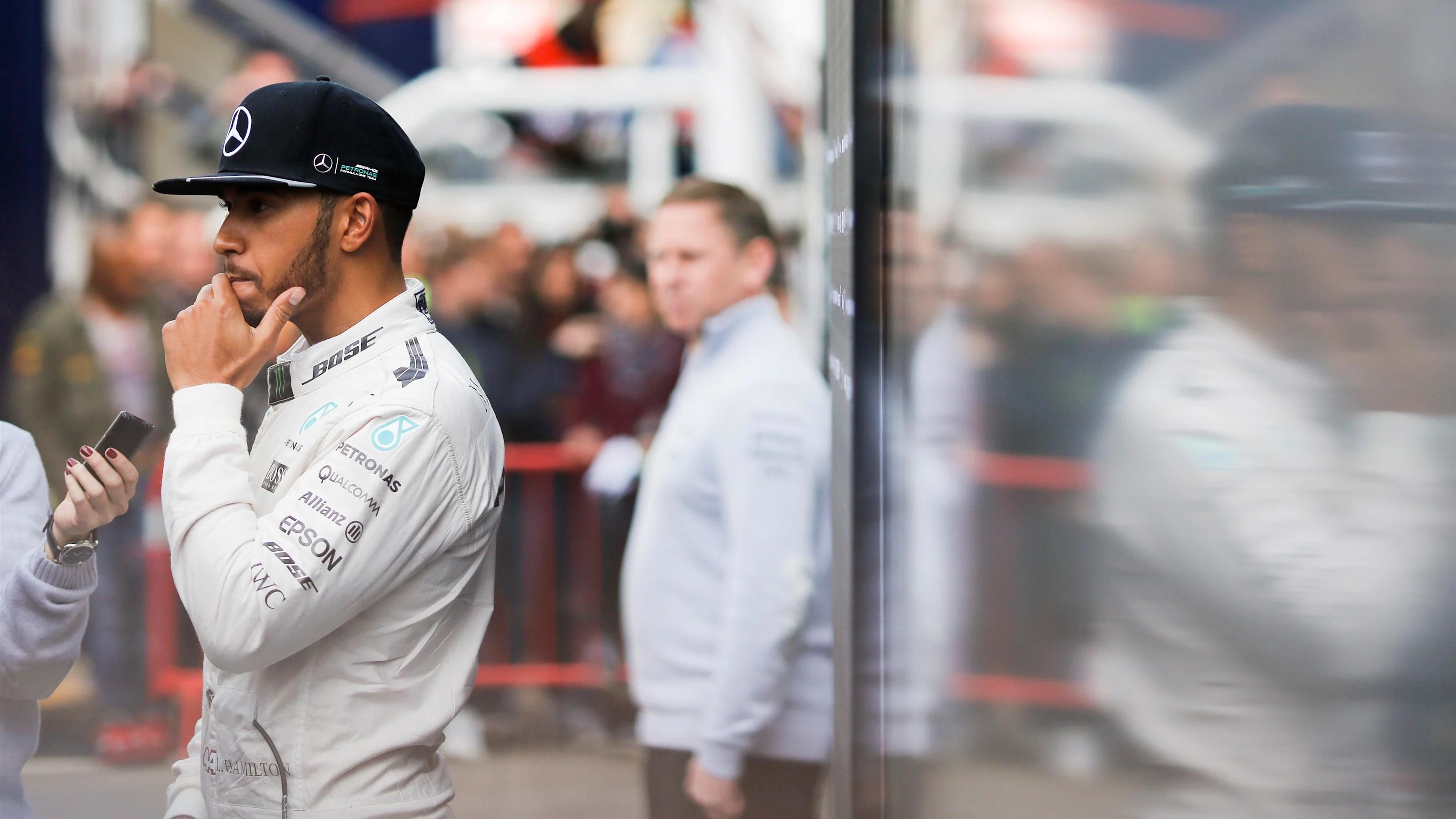 Lewis Hamilton (GBR) Mercedes AMG F1 at Formula One Testing, Day Four, Barcelona, Spain, Friday 4