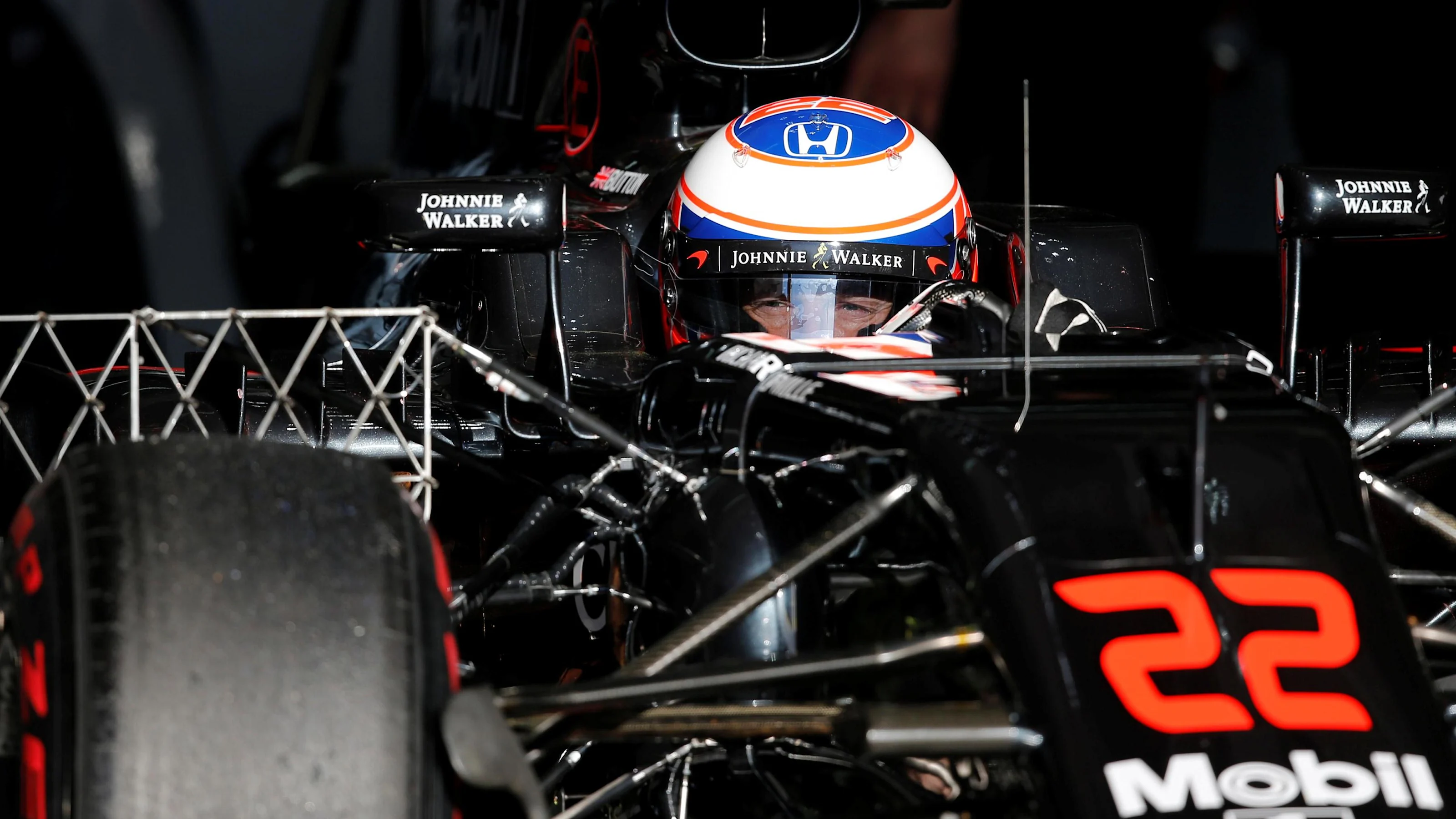 Jenson Button (GBR) McLaren MP4-31 at Formula One Testing, Day Four, Barcelona, Spain, Friday 4