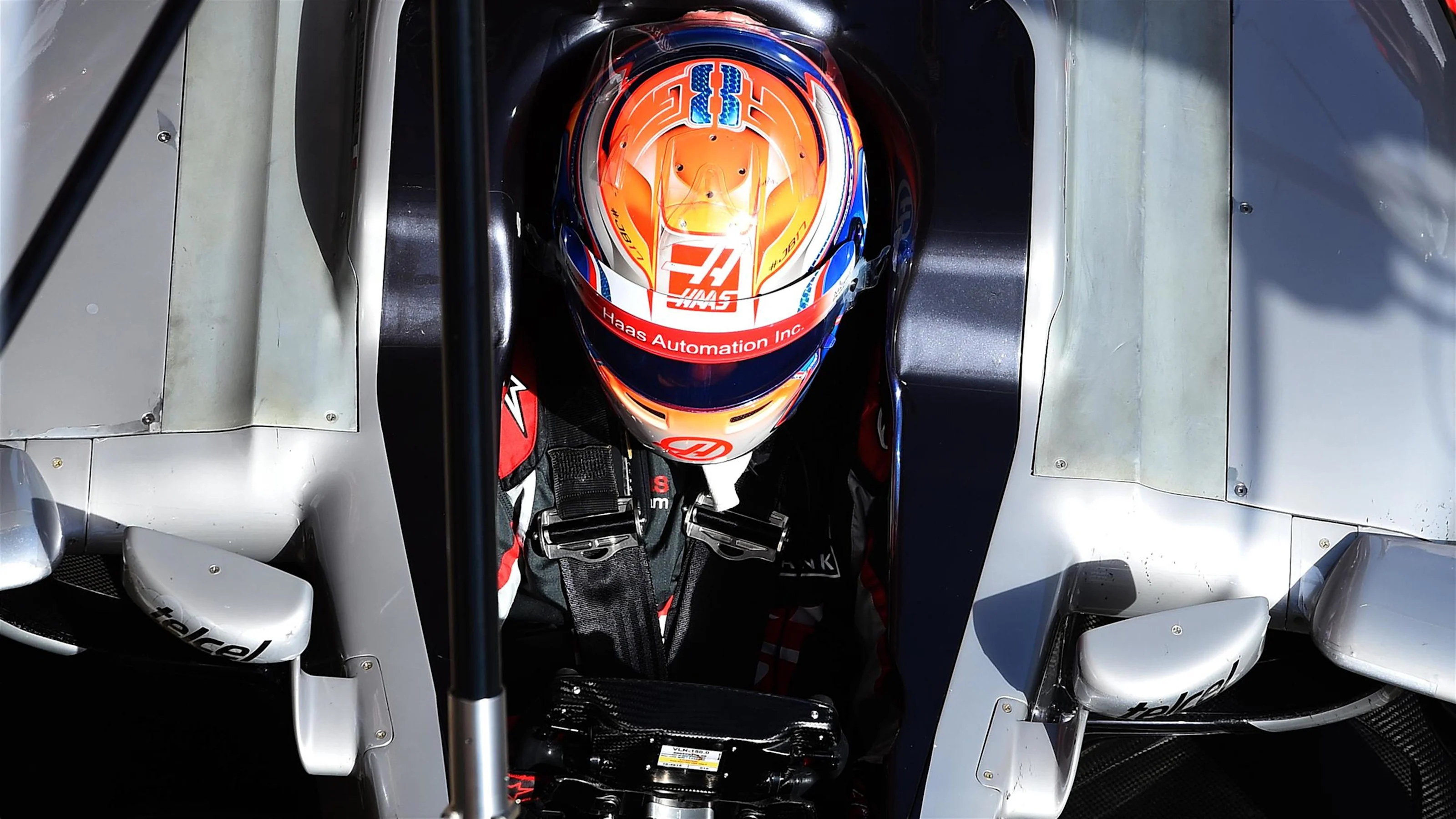 Romain Grosjean (FRA) Haas VF-16 at Formula One Testing, Day Three, Barcelona, Spain, Thursday 3