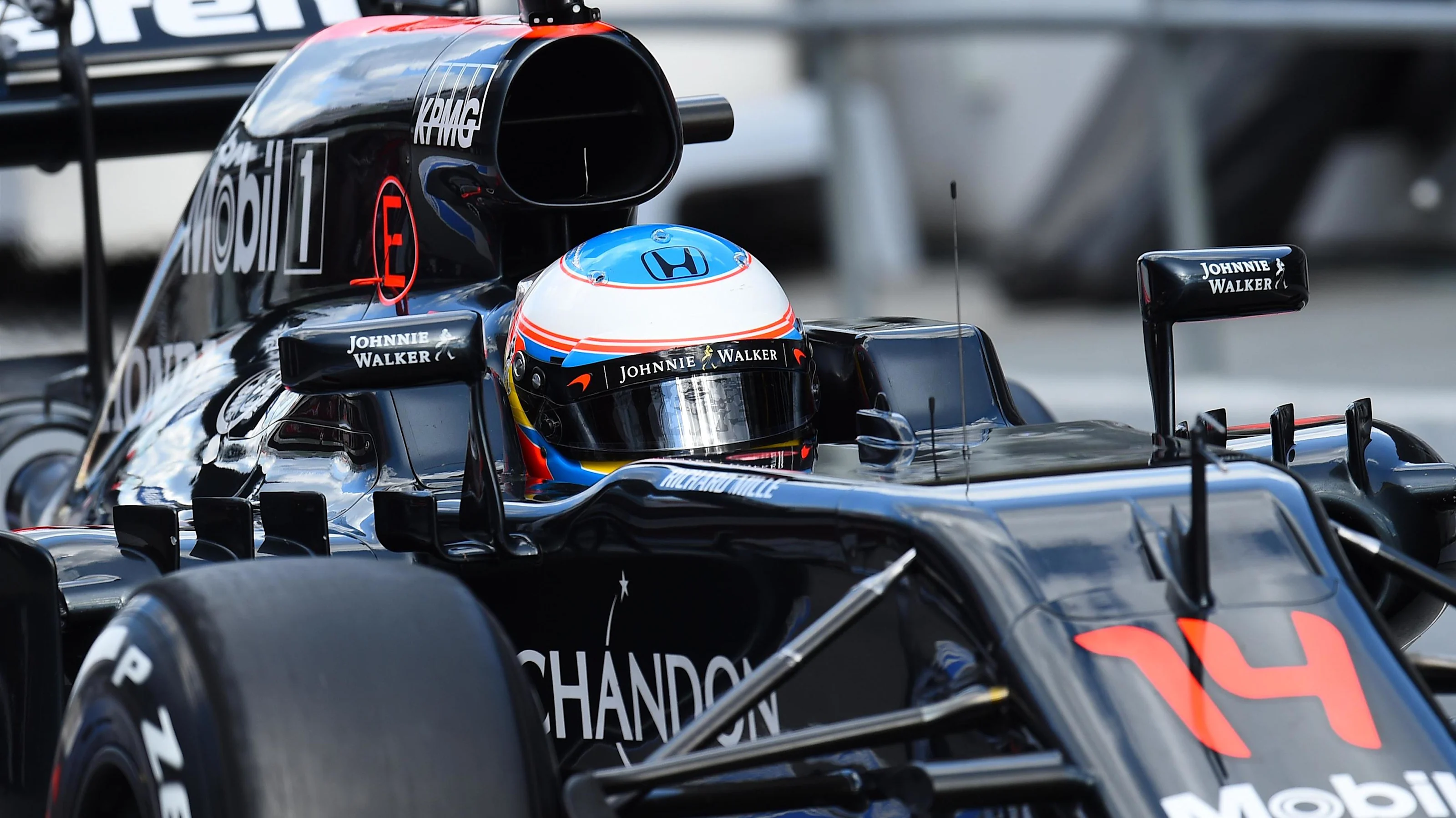 Fernando Alonso (ESP) McLaren MP4-31 at Formula One Testing, Day Three, Barcelona, Spain, Thursday