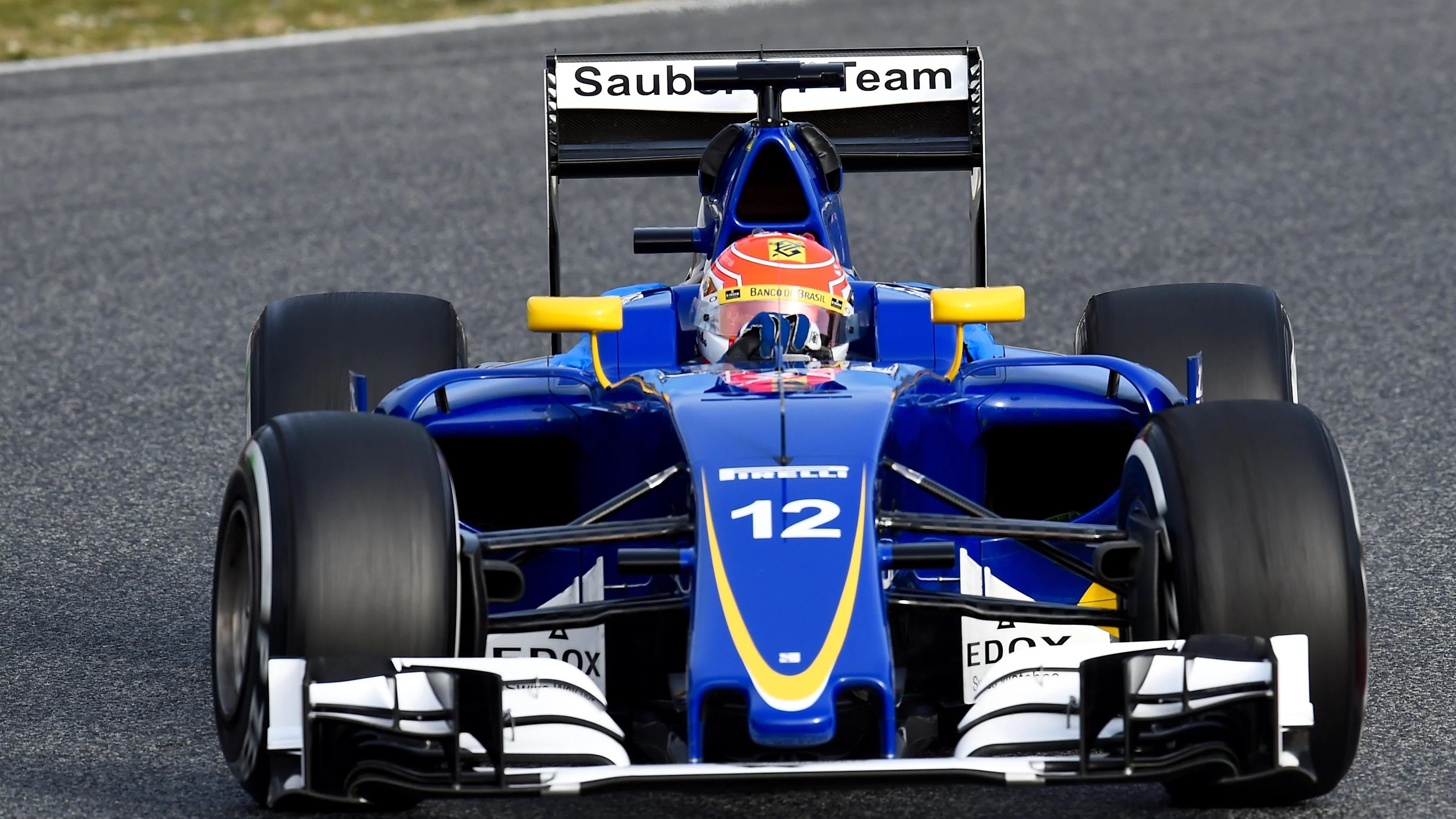 Felipe Nasr (BRA) Sauber C35 at Formula One Testing, Day Three, Barcelona, Spain, Thursday 3 March