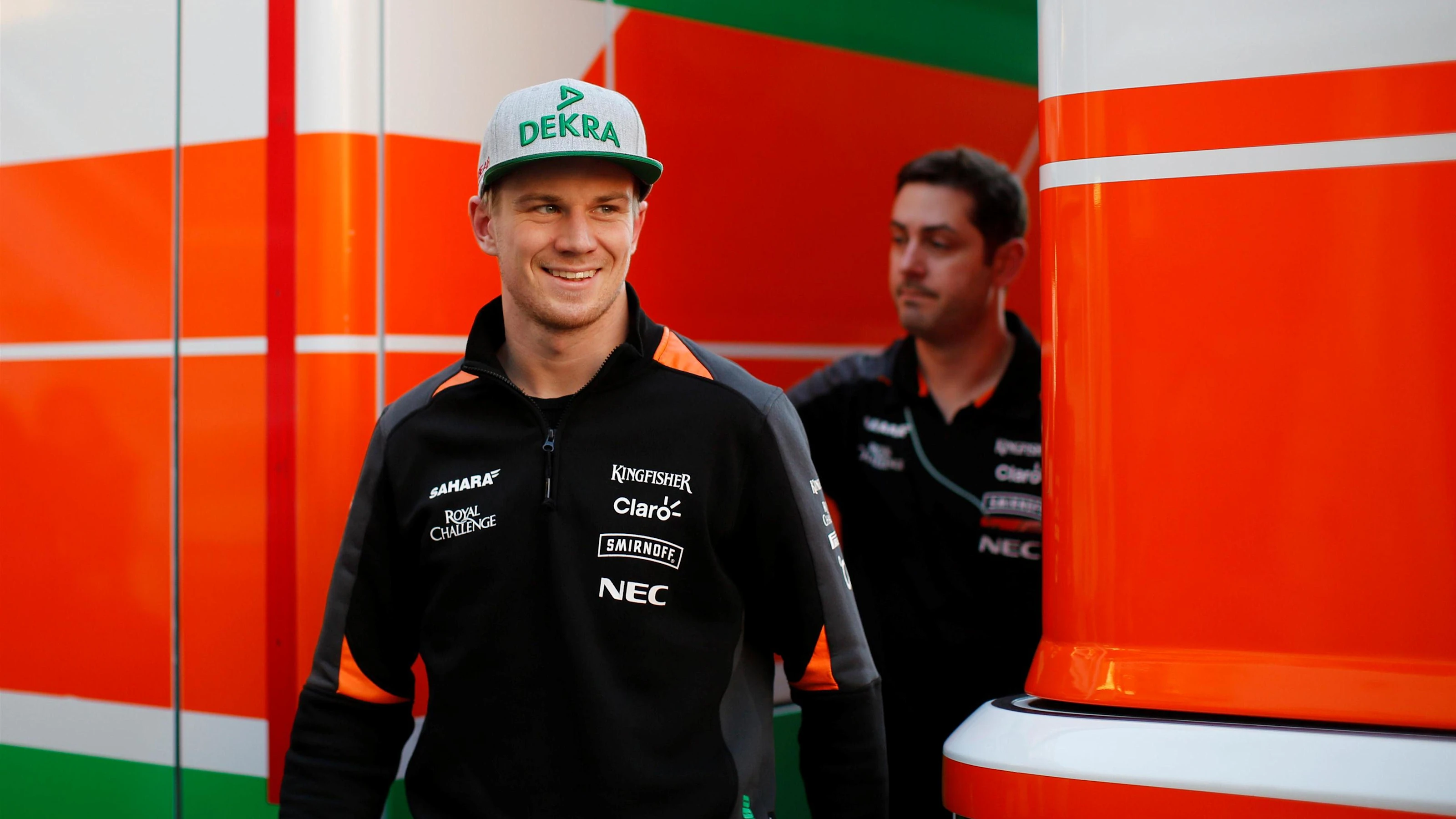 Nico Hulkenberg (GER) Force India F1 at Formula One Testing, Day Three, Barcelona, Spain, Thursday