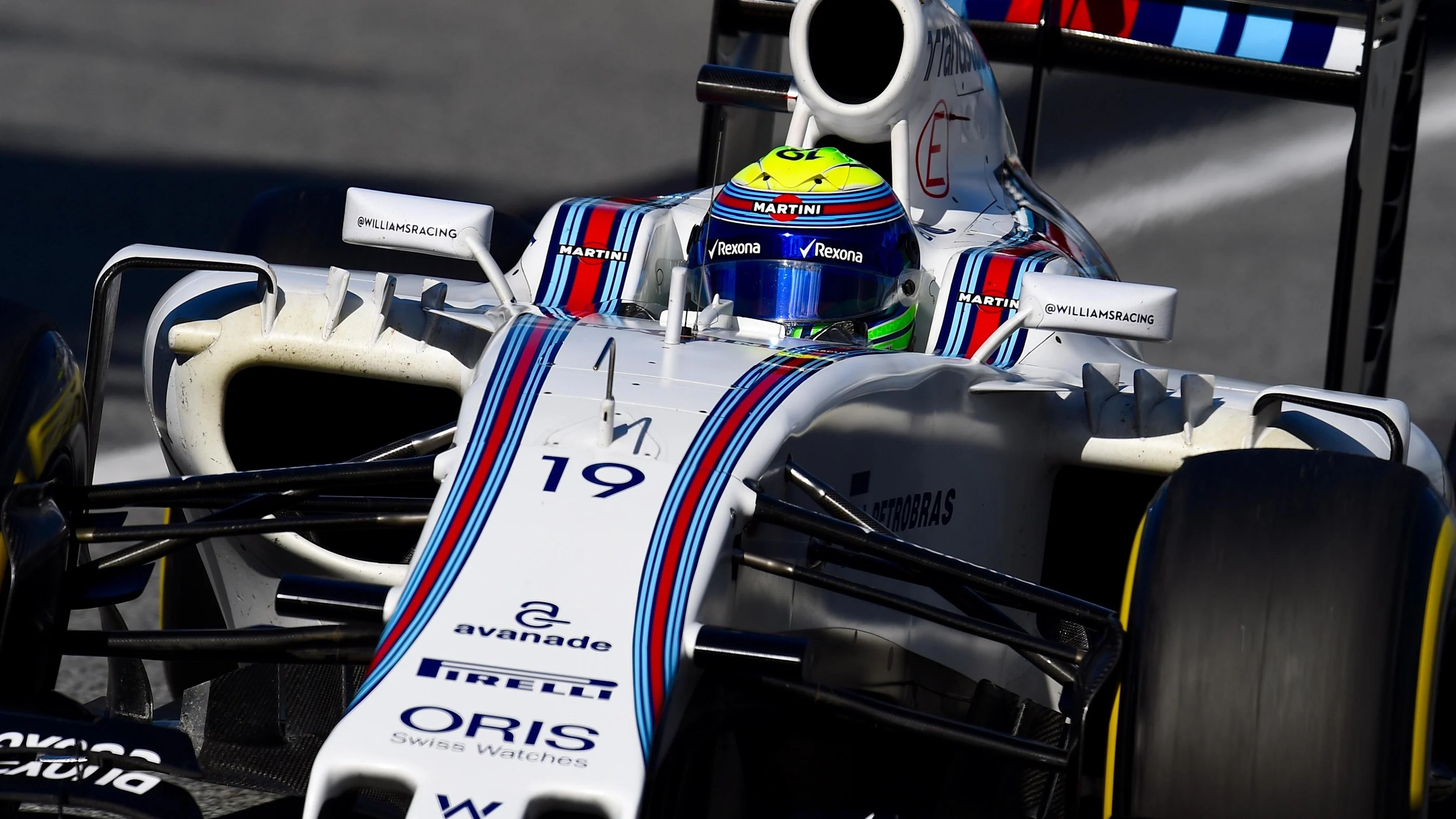 Felipe Massa (BRA) Williams FW38 at Formula One Testing, Day Three, Barcelona, Spain, Thursday 3