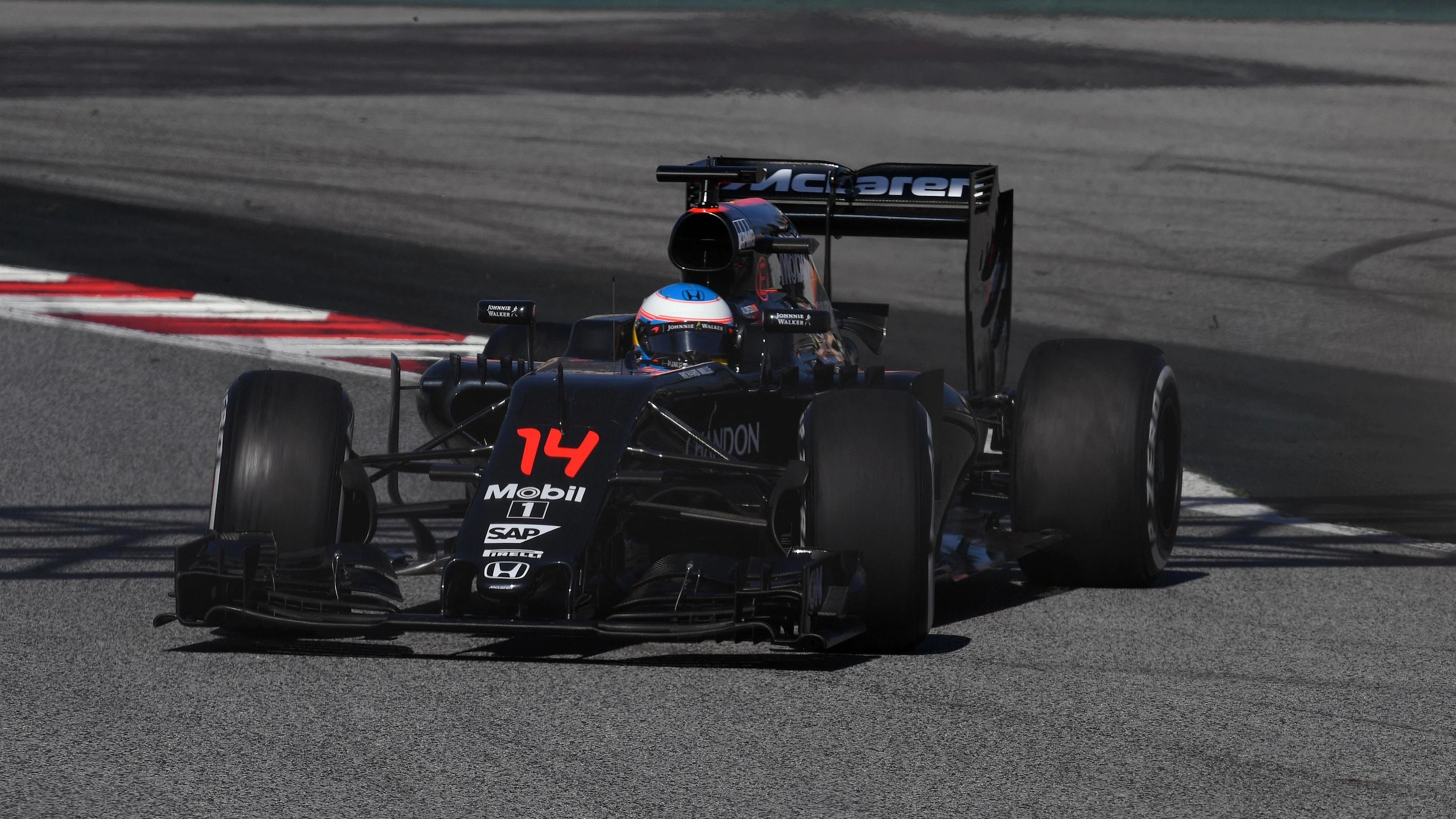 Fernando Alonso (ESP) McLaren MP4-31 at Formula One Testing, Day One, Barcelona, Spain, Tuesday 1