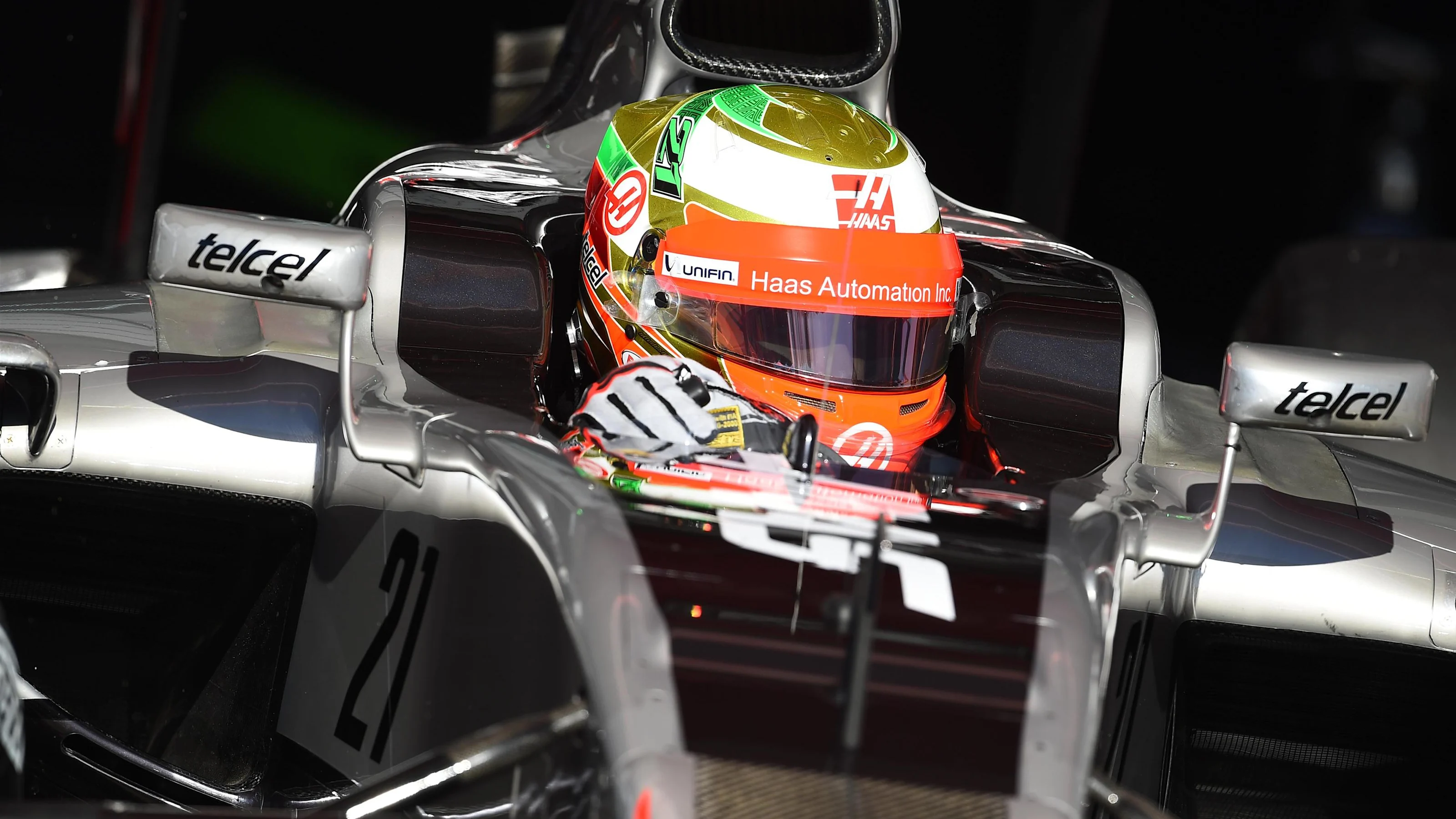 Esteban Gutierrez (MEX) Haas VF-16 at Formula One Testing, Day One, Barcelona, Spain, Tuesday 1
