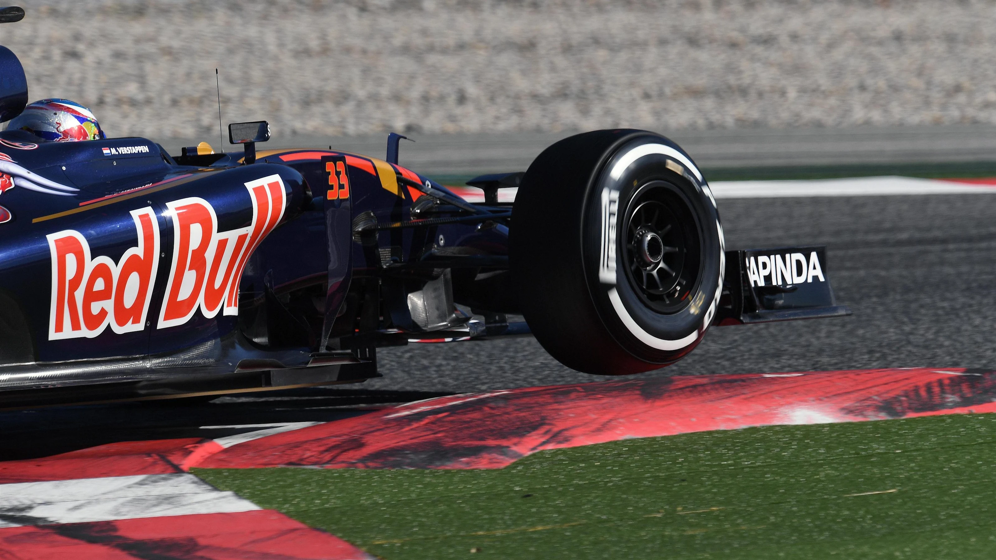 Max Verstappen (NED) Scuderia Toro Rosso STR11 at Formula One Testing, Day One, Barcelona, Spain,