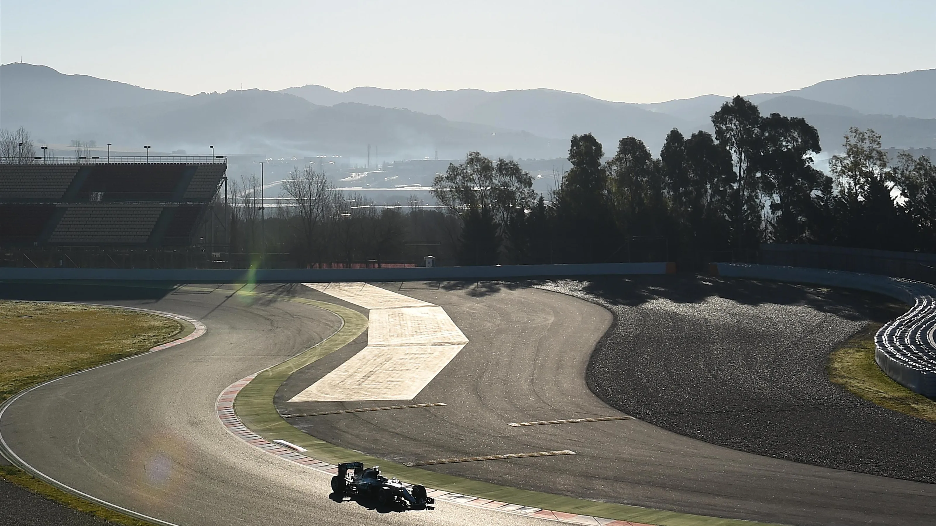 Nico Rosberg (GER) Mercedes-Benz F1 W07 Hybrid at Formula One Testing, Day One, Barcelona, Spain,