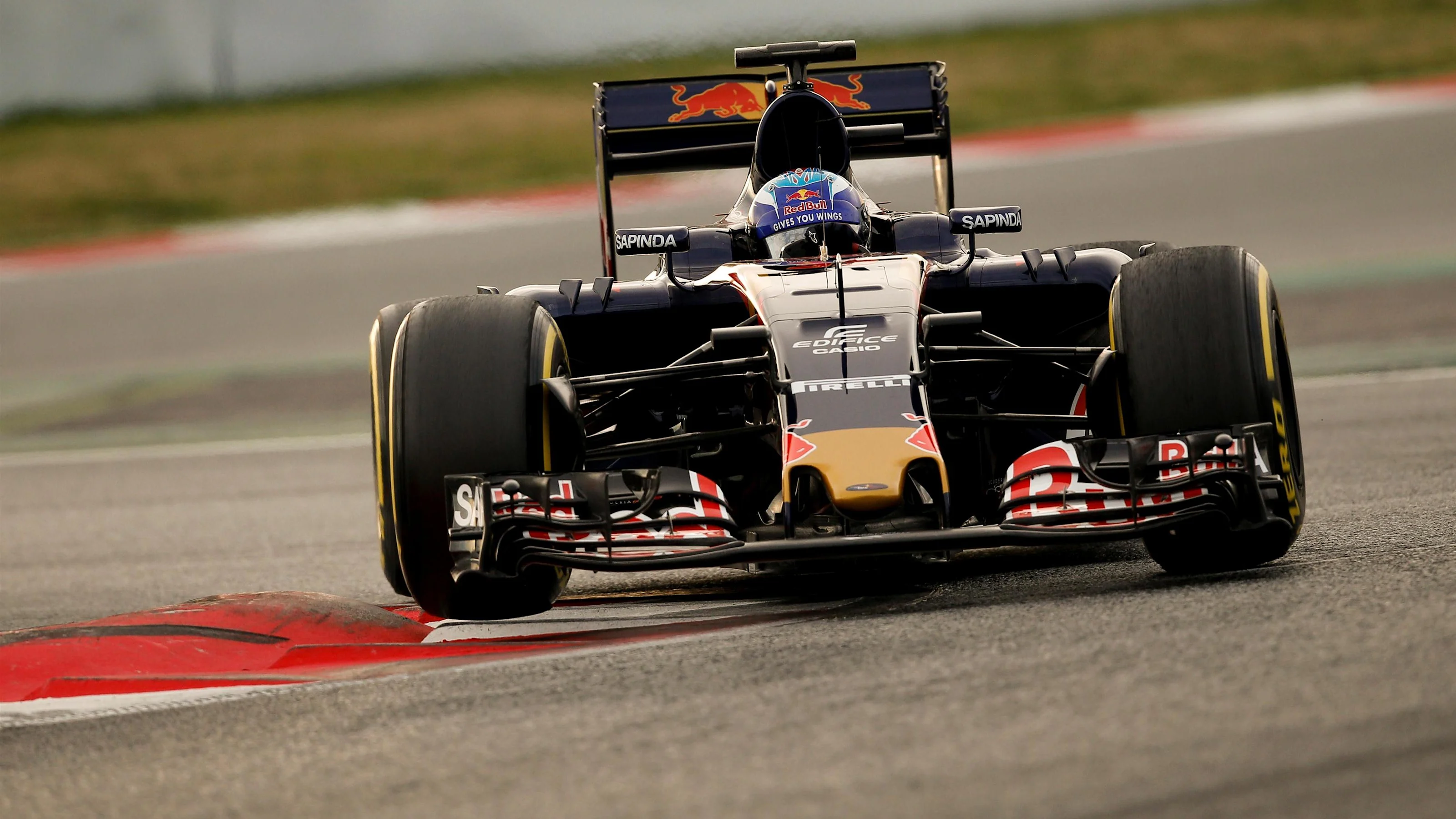 Max Verstappen (NDL) Scuderia Toro Rosso STR11 at Formula One Testing, Day One, Barcelona, Spain,