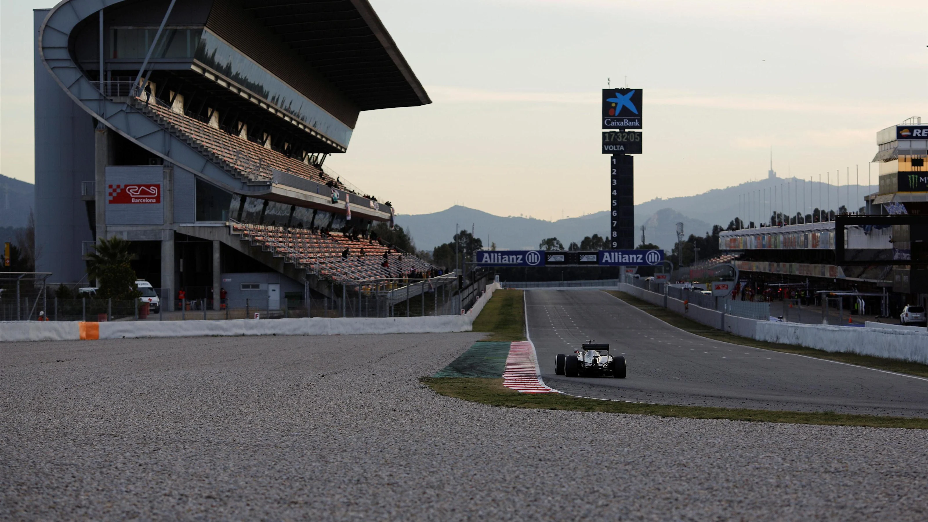 Lewis Hamilton (GBR) Mercedes-Benz F1 W07 Hybrid at Formula One Testing, Day One, Barcelona, Spain,