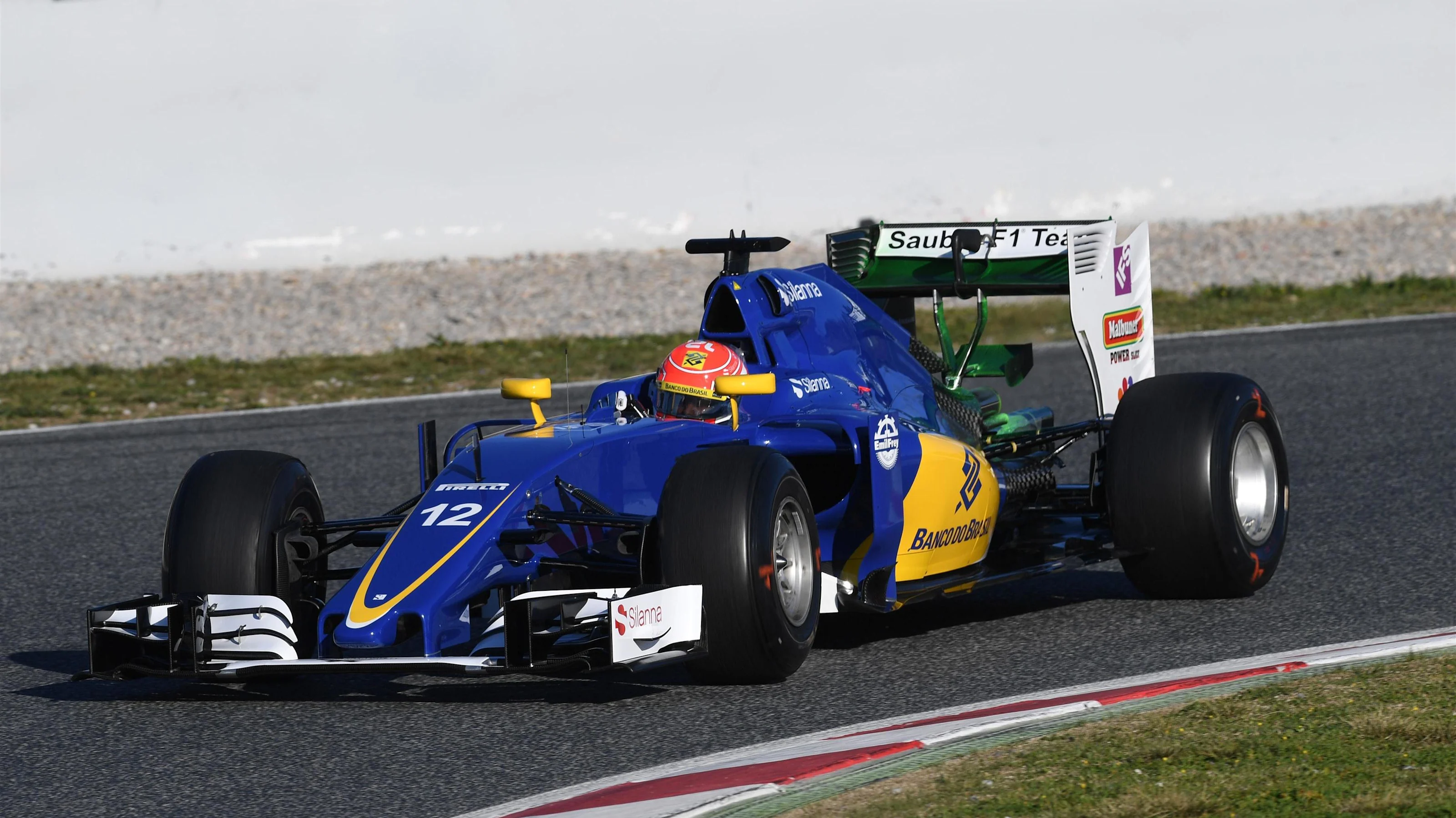 Felipe Nasr (BRA) Sauber C35 at Formula One Testing, Day One, Barcelona, Spain, Tuesday 1 March