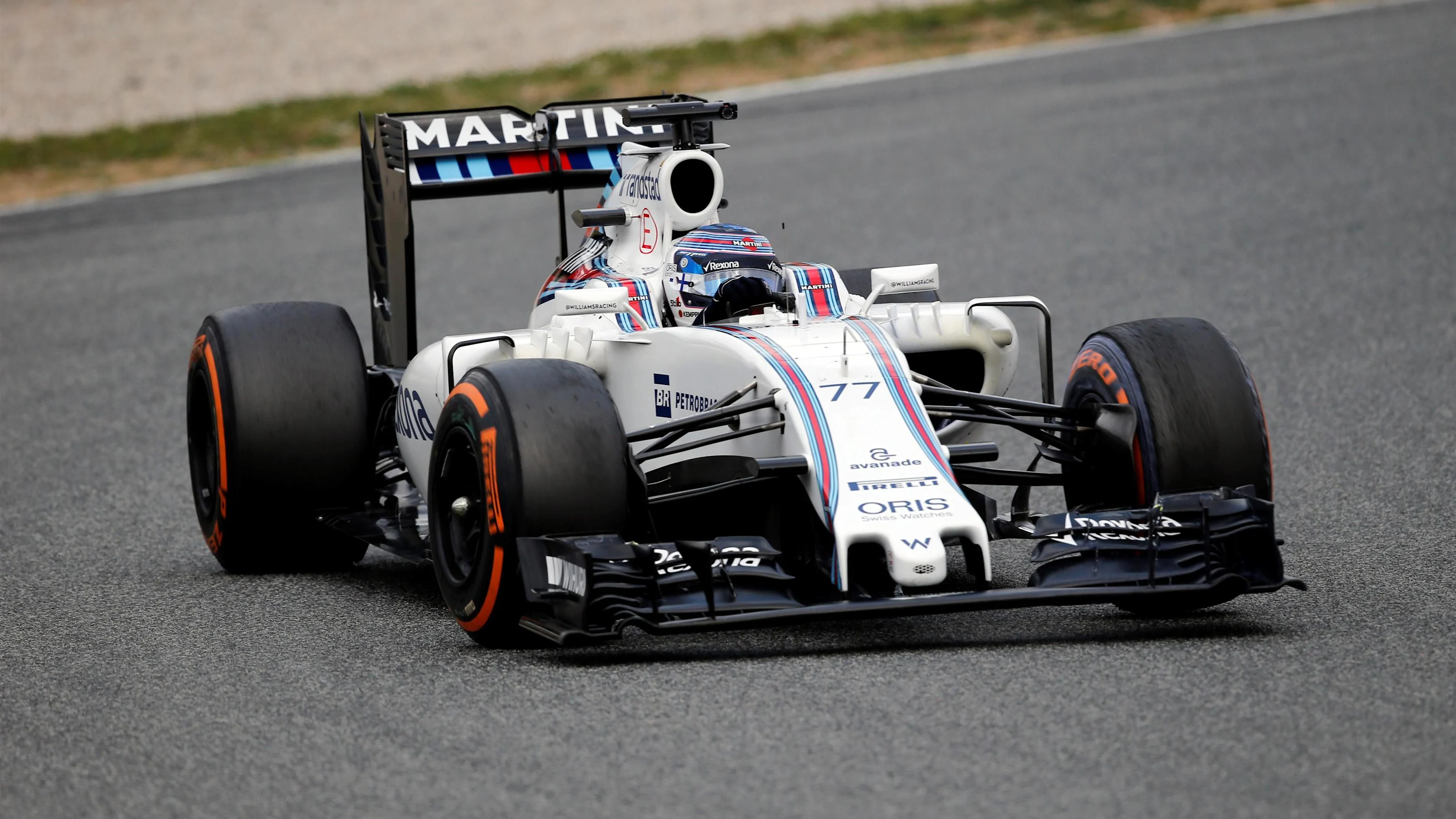 Valtteri Bottas (FIN) Williams FW38 at Formula One Testing, Day Two, Barcelona, Spain, Wednesday 2