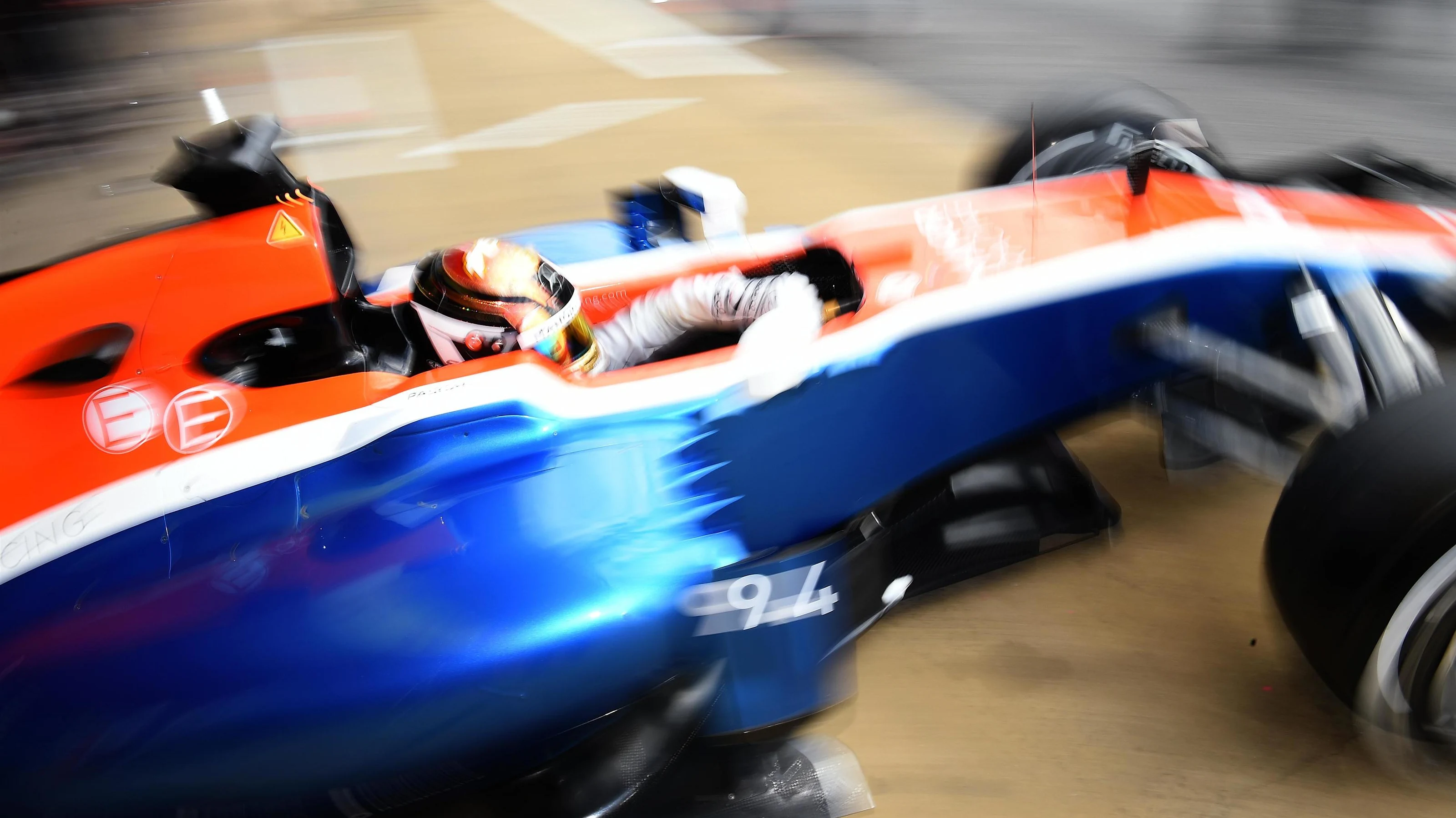 Pascal Wehrlein (GER) Manor Racing MRT05 at Formula One Testing, Day Two, Barcelona, Spain,