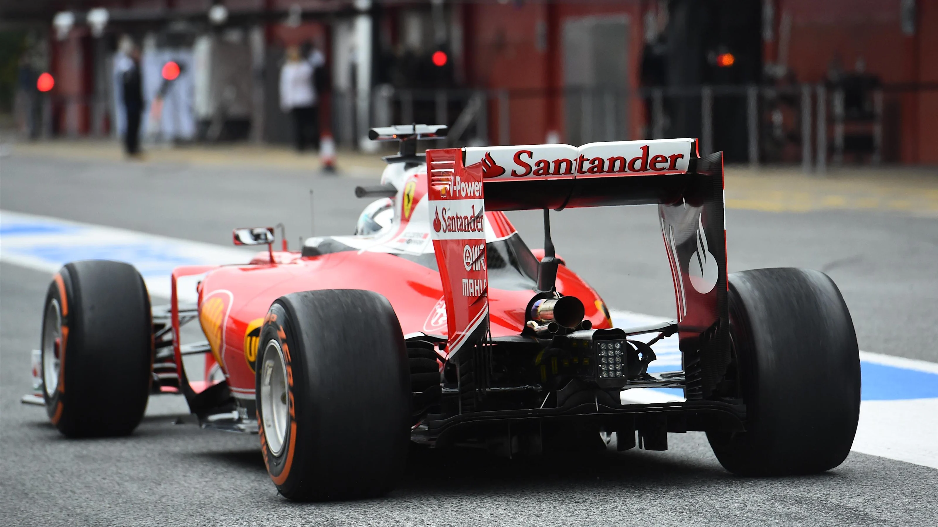 Sebastian Vettel (GER) Ferrari SF16-H at Formula One Testing, Day Two, Barcelona, Spain, Wednesday