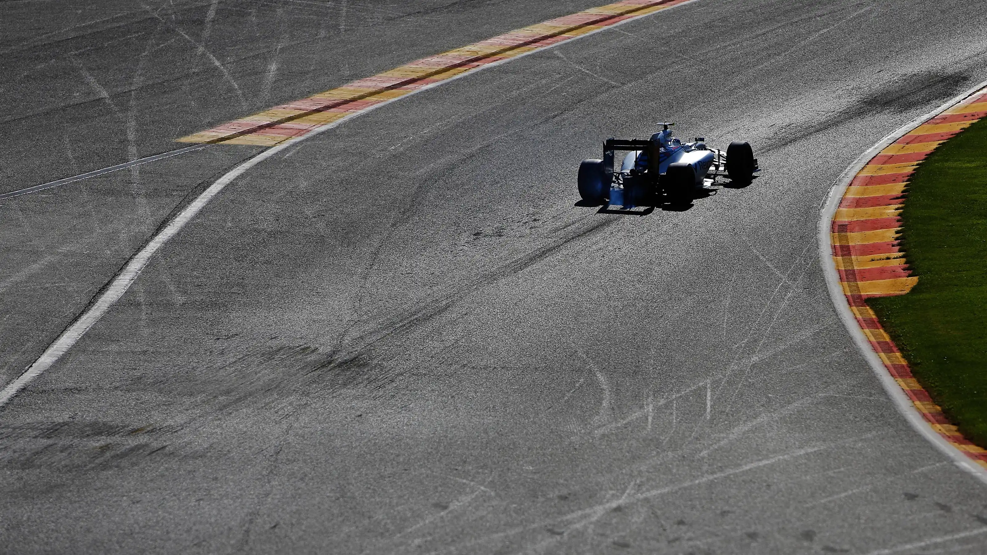 Valtteri Bottas (FIN) Williams FW38 at Formula One World Championship, Rd13, Belgian Grand Prix,