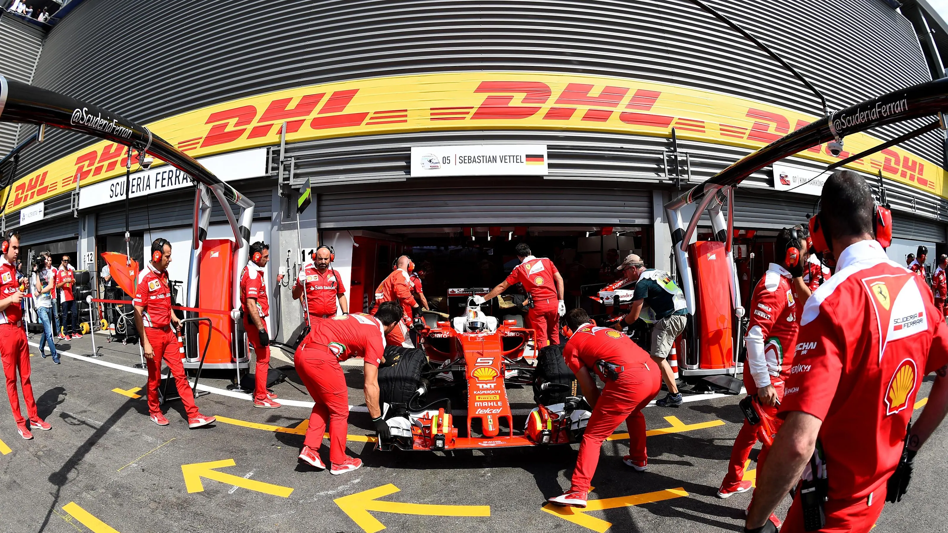 Sebastian Vettel (GER) Ferrari SF16-H at Formula One World Championship, Rd13, Belgian Grand Prix,