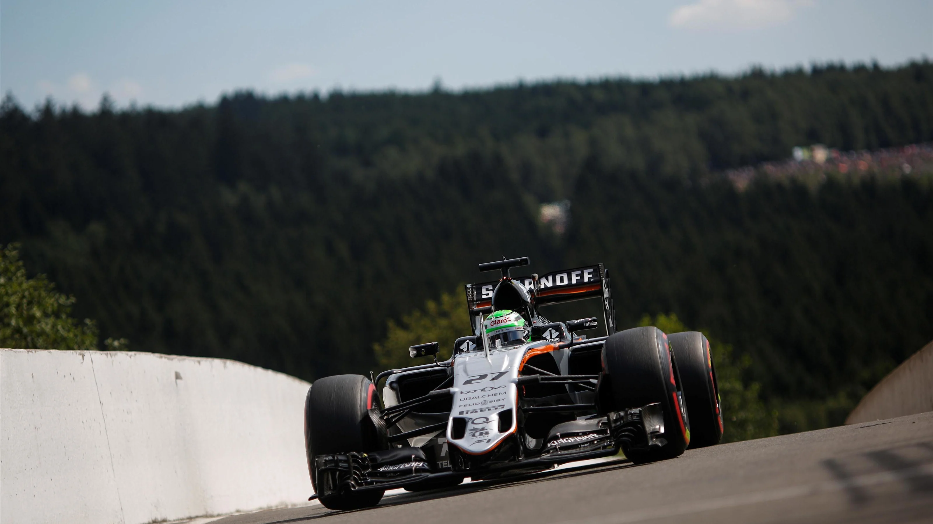 Nico Hulkenberg (GER) Force India VJM09 at Formula One World Championship, Rd13, Belgian Grand