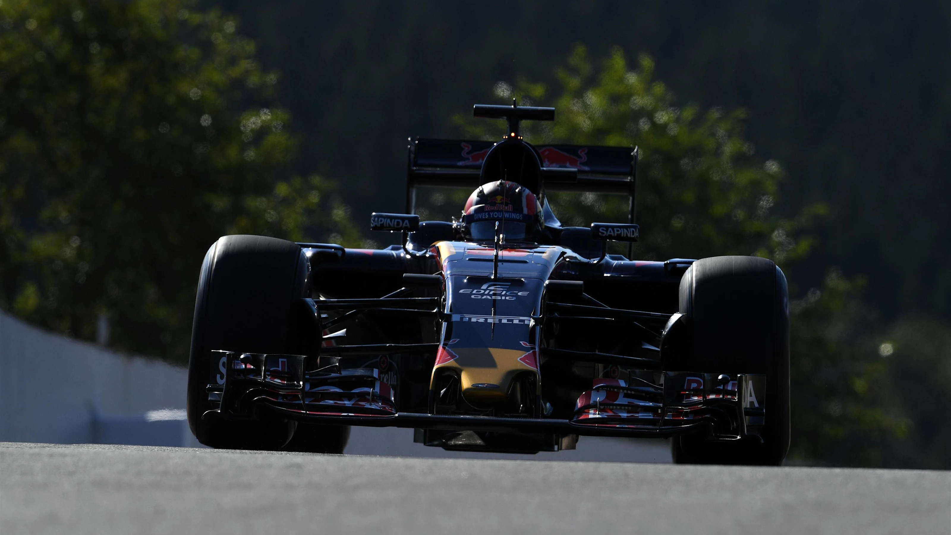 Daniil Kvyat (RUS) Scuderia Toro Rosso STR11 at Formula One World Championship, Rd13, Belgian Grand