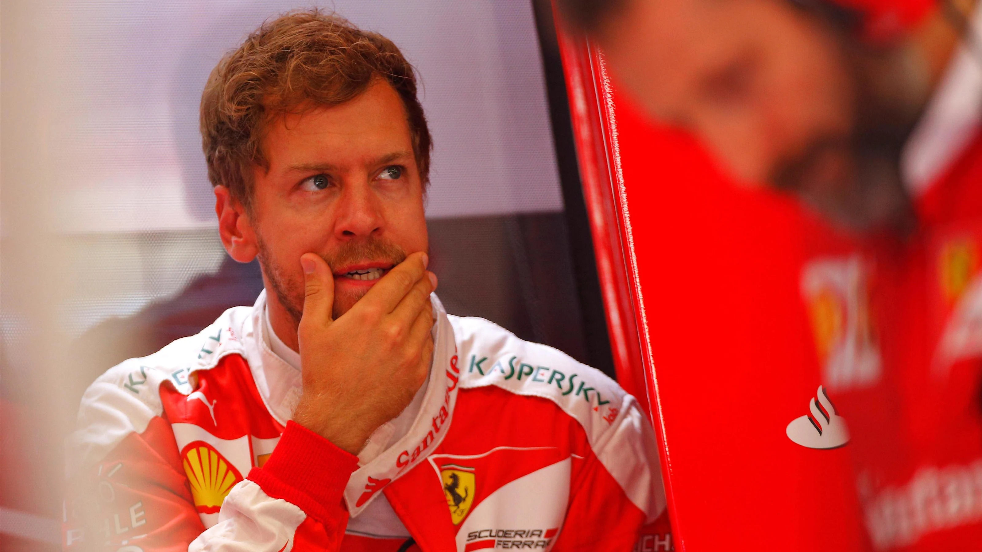 Sebastian Vettel (GER) Ferrari at Formula One World Championship, Rd13, Belgian Grand Prix,