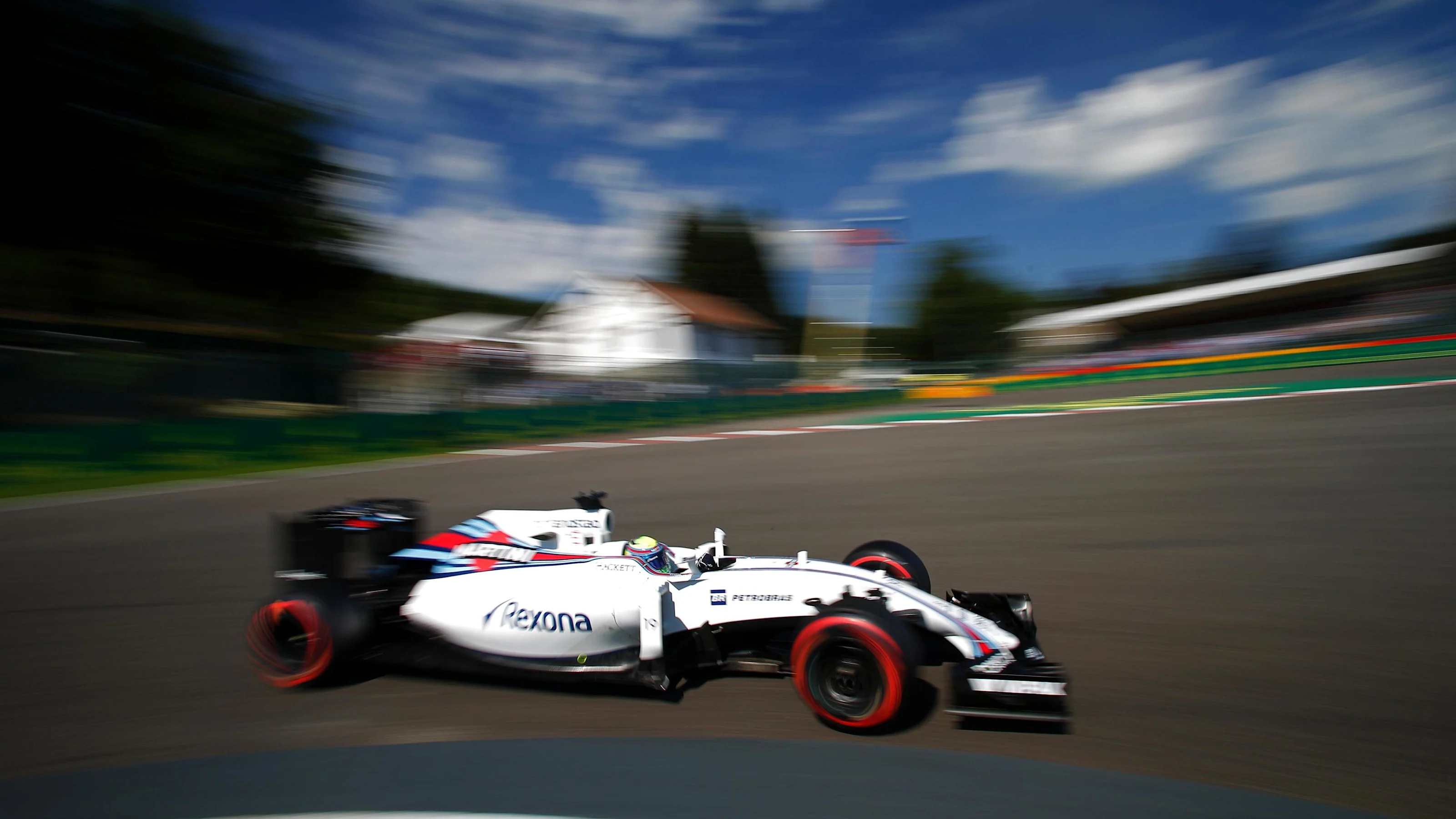Felipe Massa (BRA) Williams FW38 at Formula One World Championship, Rd13, Belgian Grand Prix,