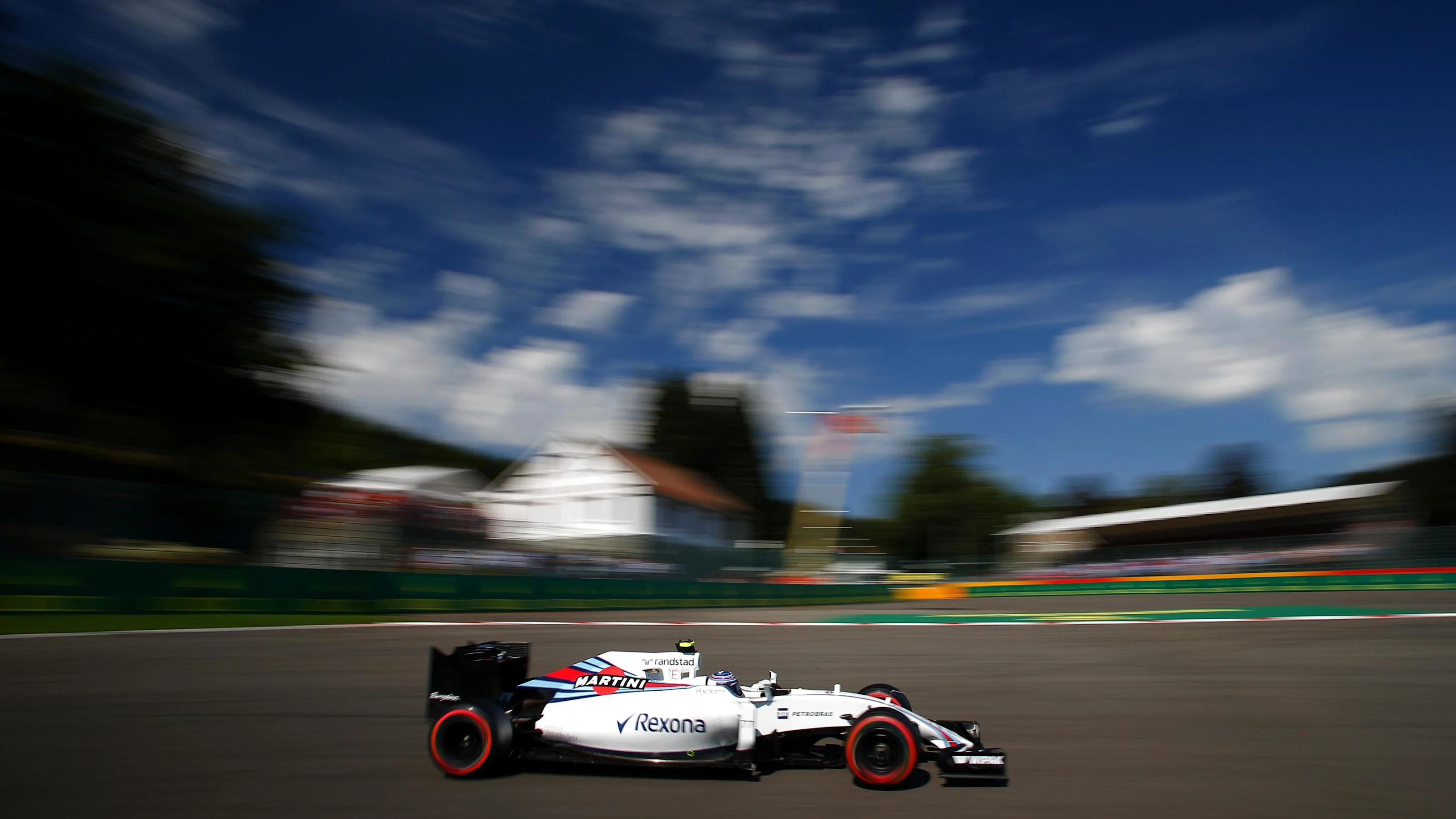 Valtteri Bottas (FIN) Williams FW38 at Formula One World Championship, Rd13, Belgian Grand Prix,