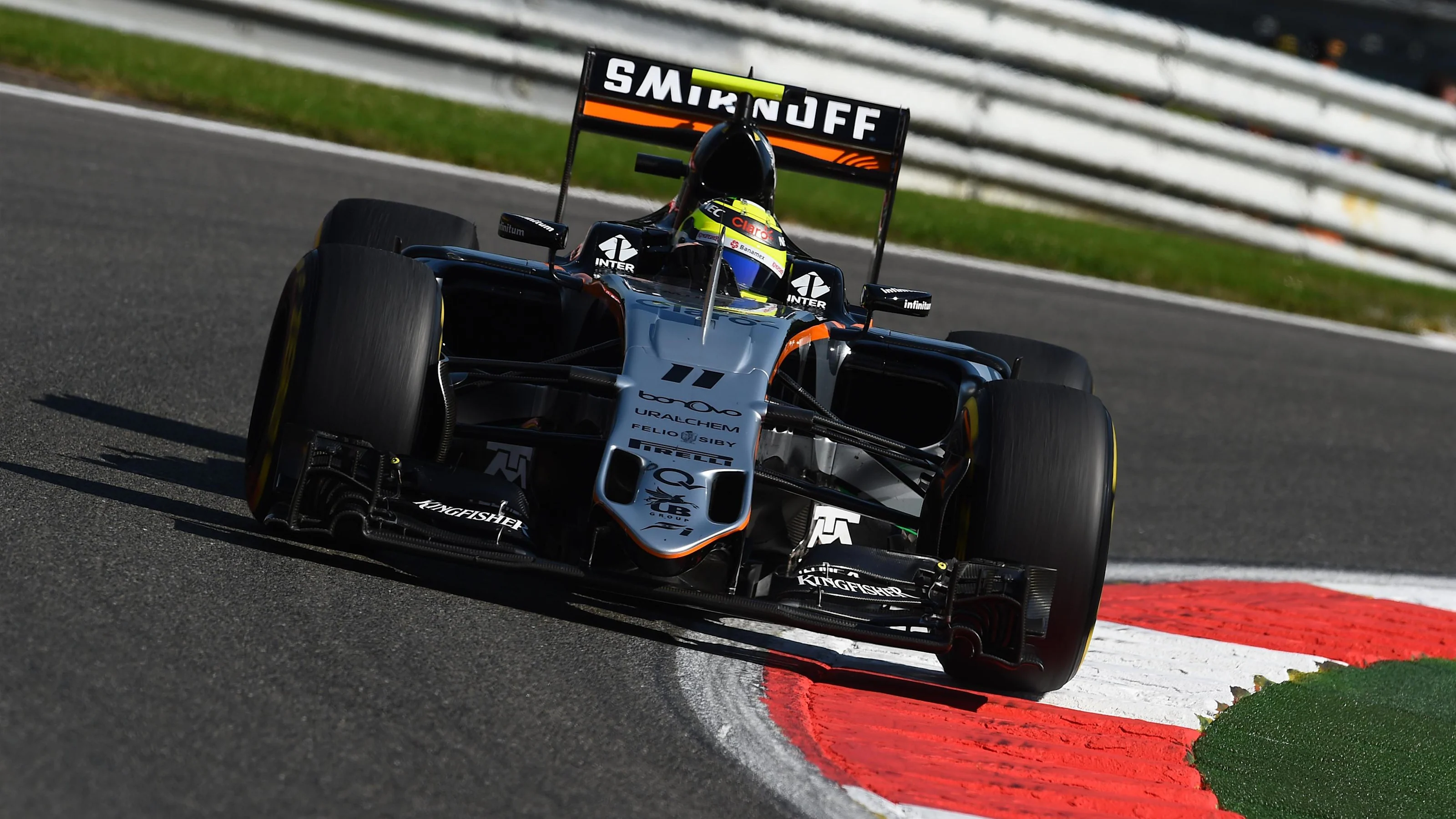 Sergio Perez (MEX) Force India VJM09 at Formula One World Championship, Rd13, Belgian Grand Prix,