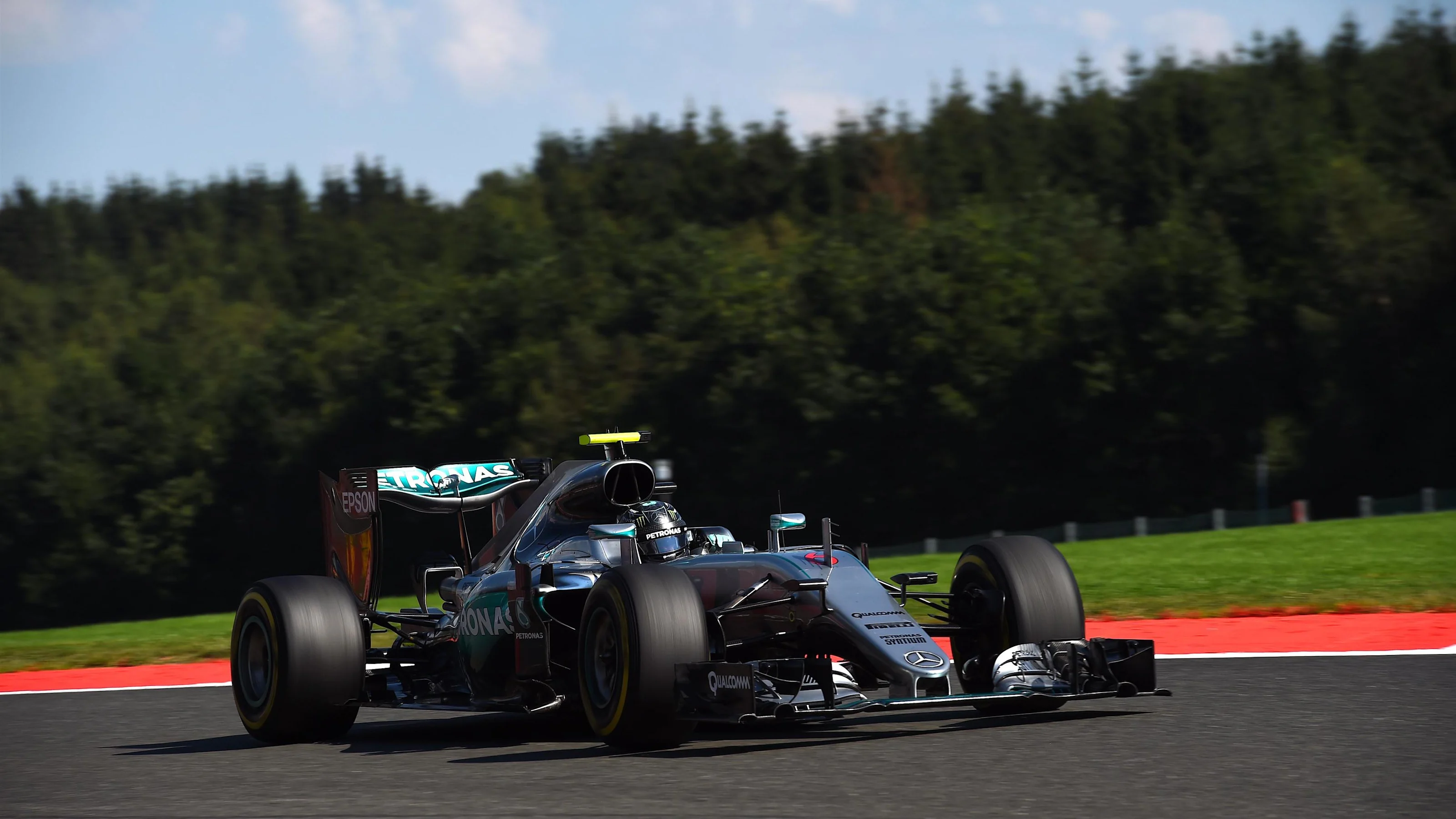 Nico Rosberg (GER) Mercedes-Benz F1 W07 Hybrid at Formula One World Championship, Rd13, Belgian