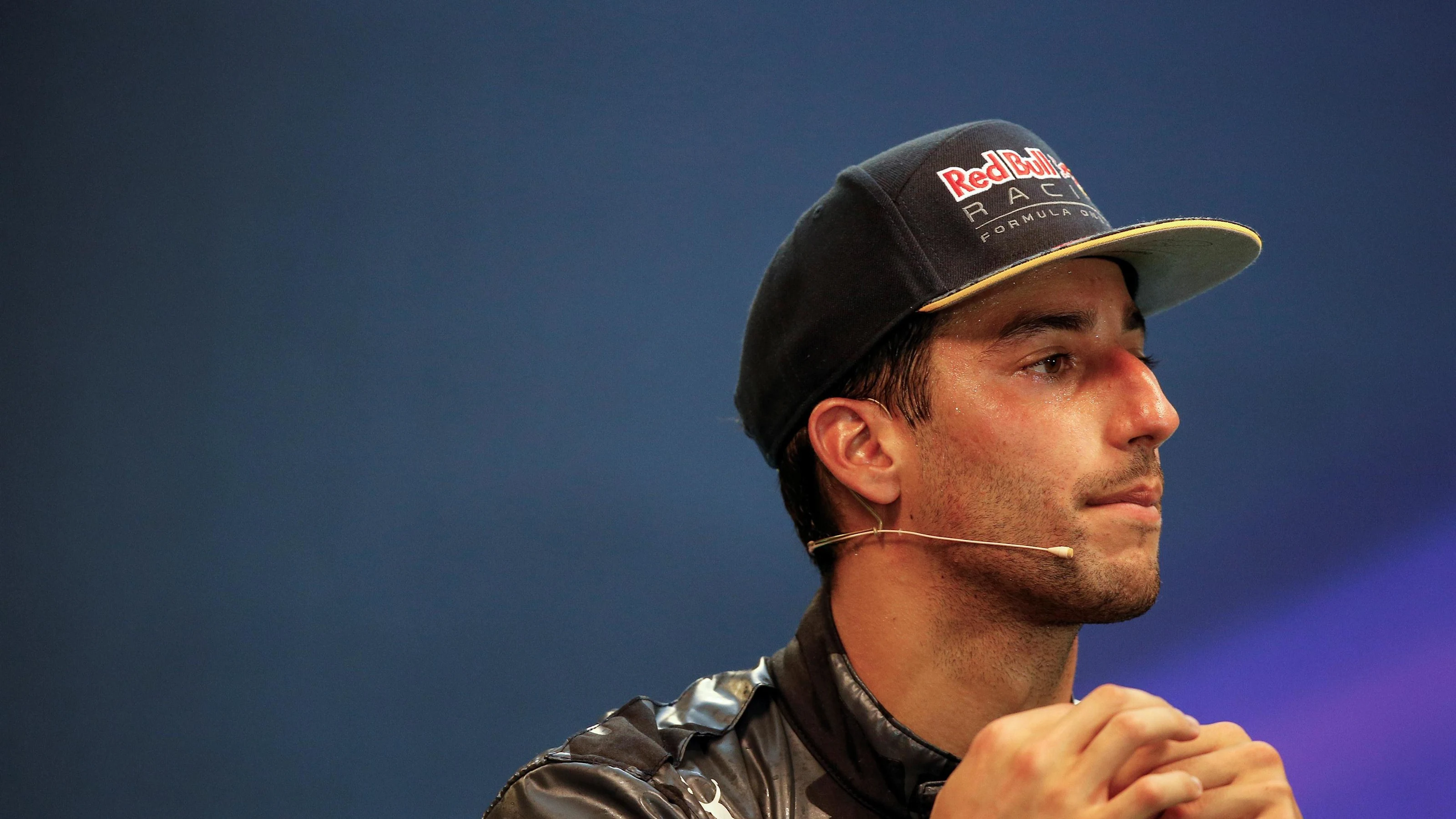 Daniel Ricciardo (AUS) Red Bull Racing in the Press Conference at Formula One World Championship,