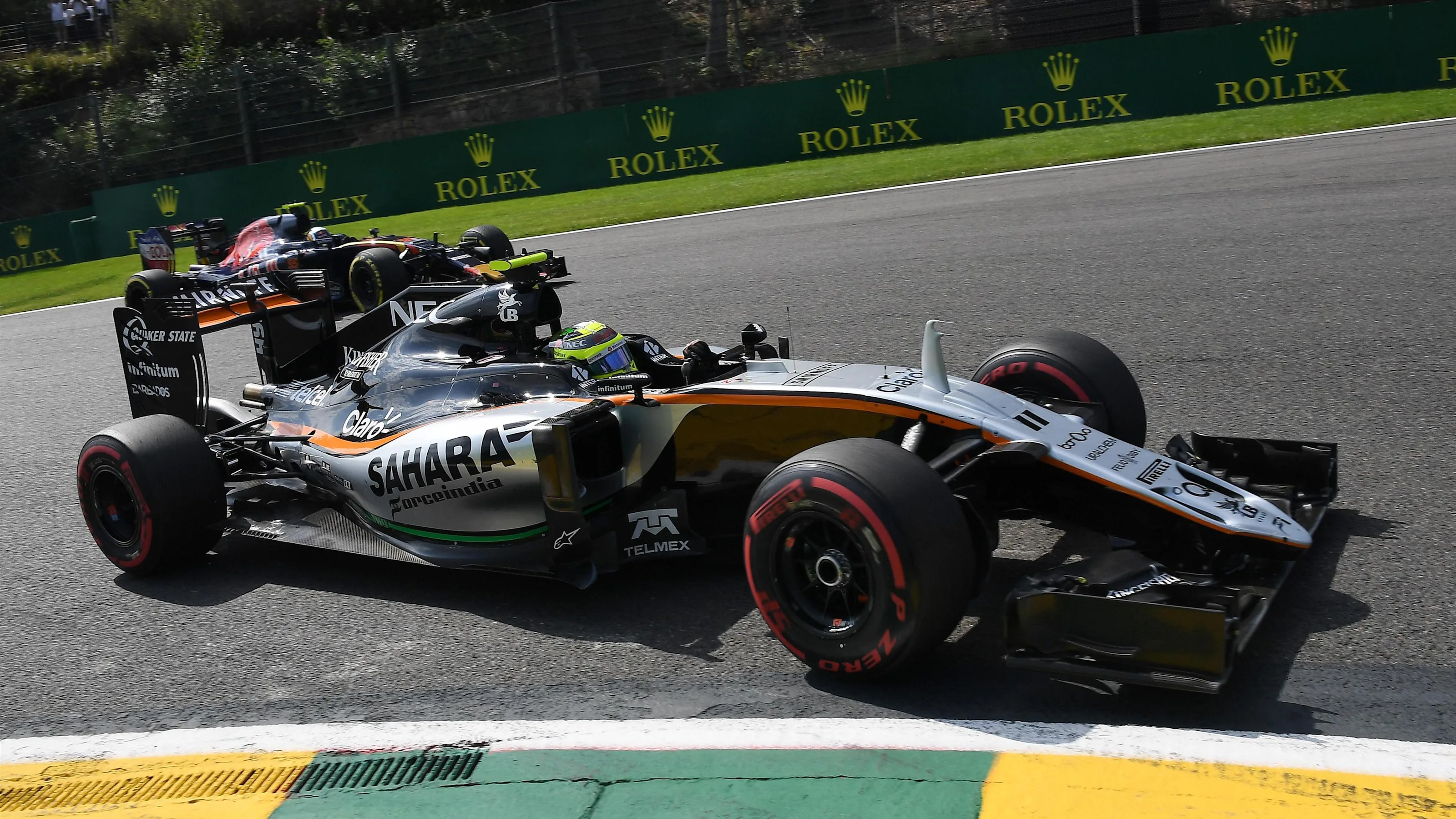 Sergio Perez (MEX) Force India VJM09 at Formula One World Championship, Rd13, Belgian Grand Prix,