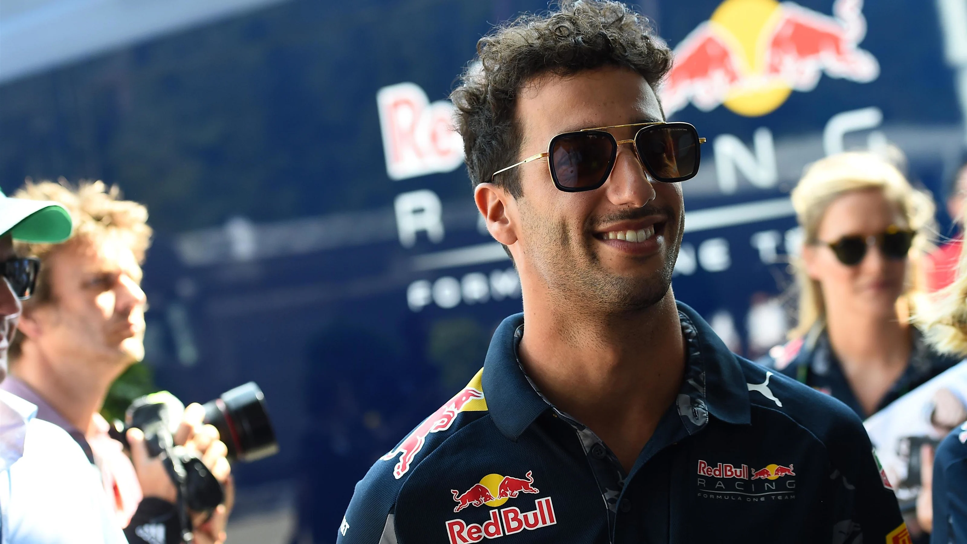 Daniel Ricciardo (AUS) Red Bull Racing on the drivers paradeat Formula One World Championship,