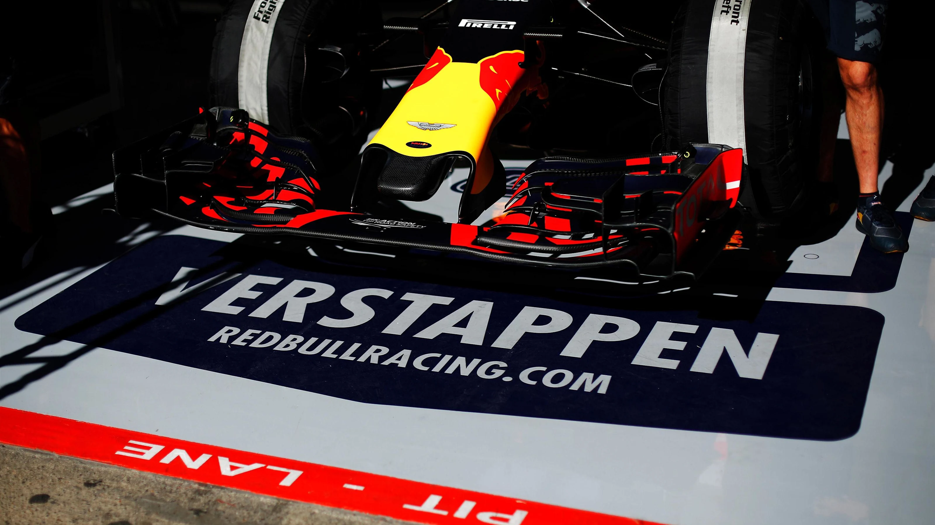 The car of Max Verstappen (NED) Red Bull Racing RB12 at Formula One World Championship, Rd13,