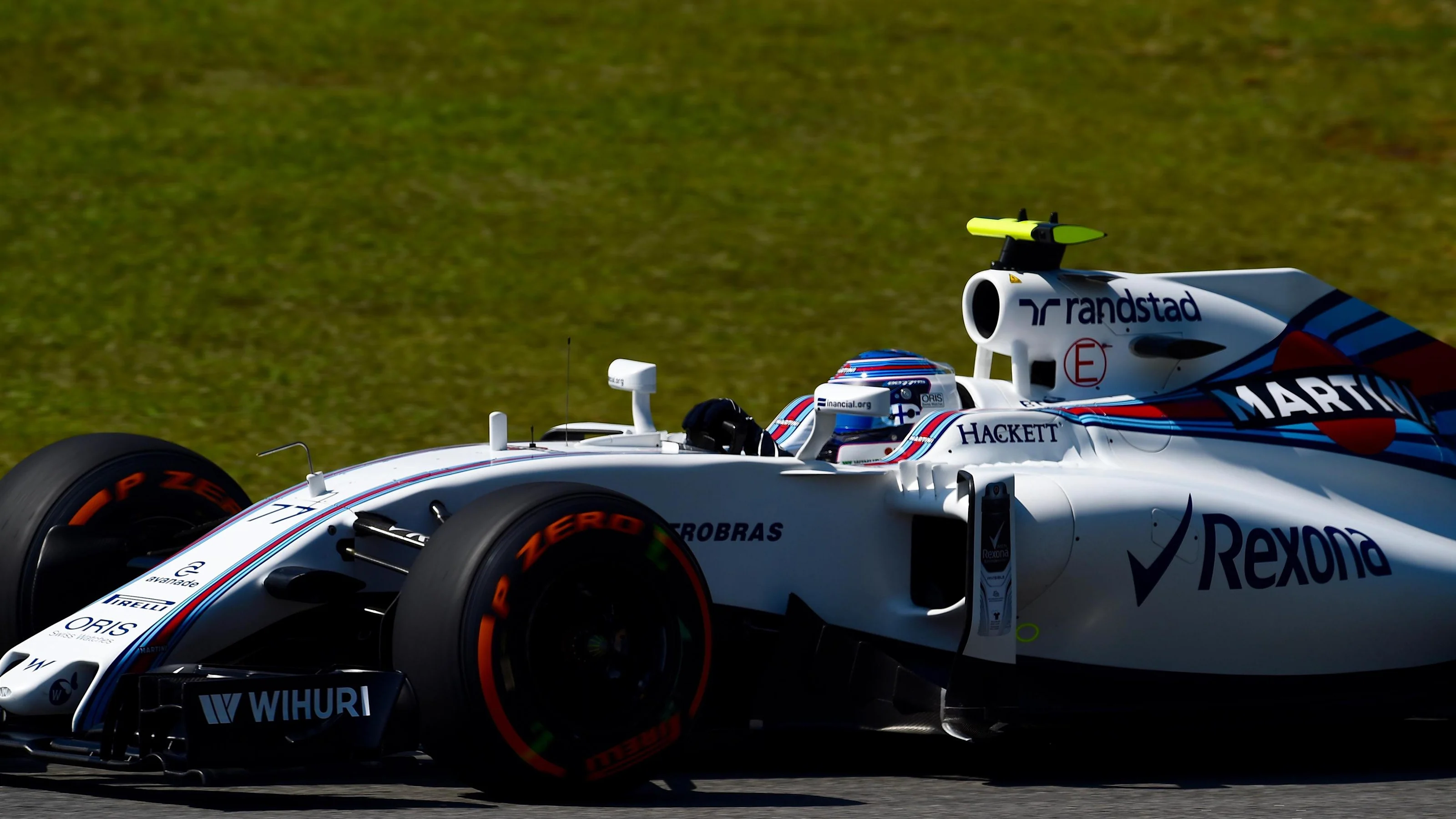 Valtteri Bottas (FIN) Williams FW38 at Formula One World Championship, Rd20, Brazilian Grand Prix,