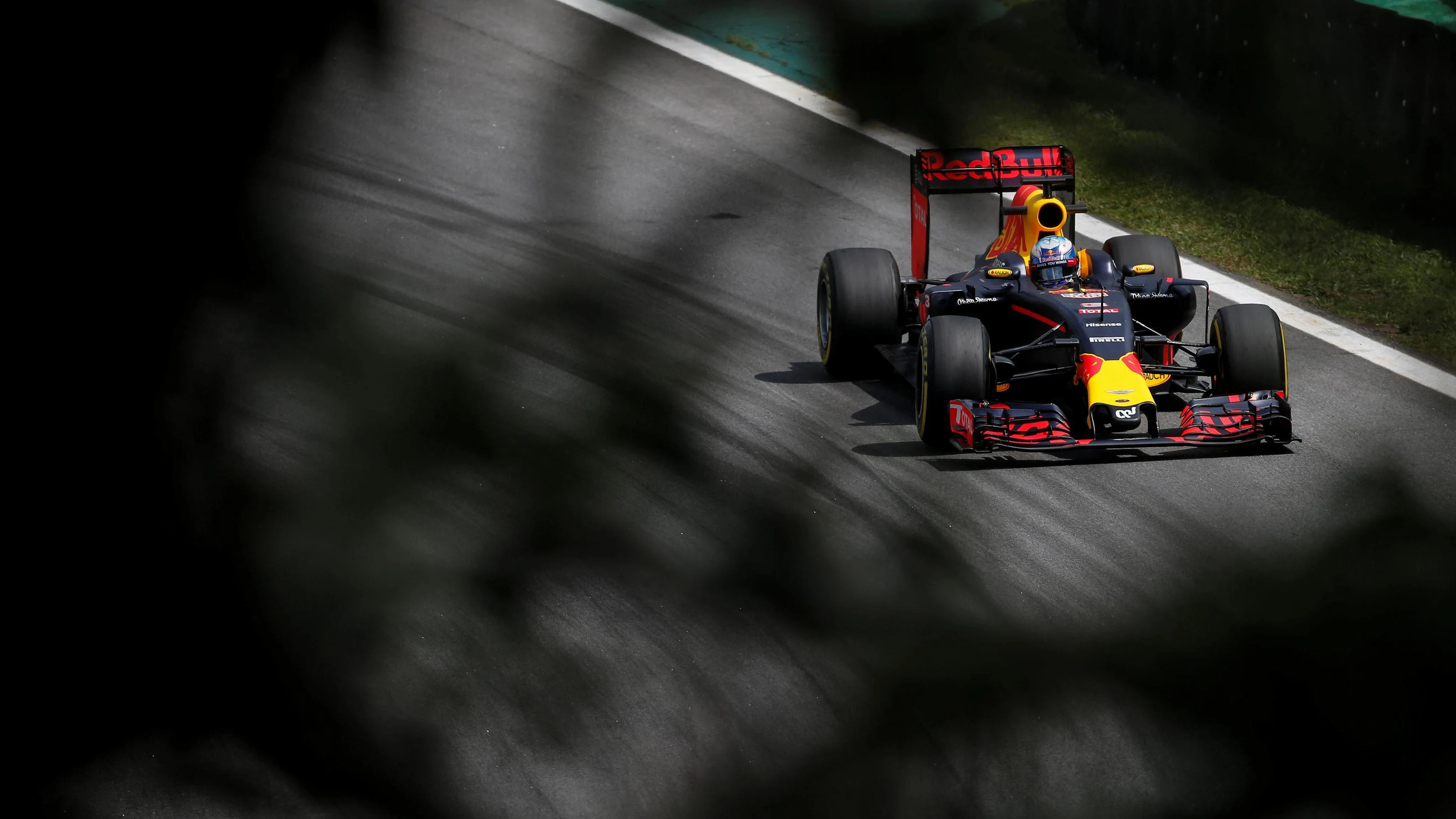 Daniel Ricciardo (AUS) Red Bull Racing RB12 at Formula One World Championship, Rd20, Brazilian