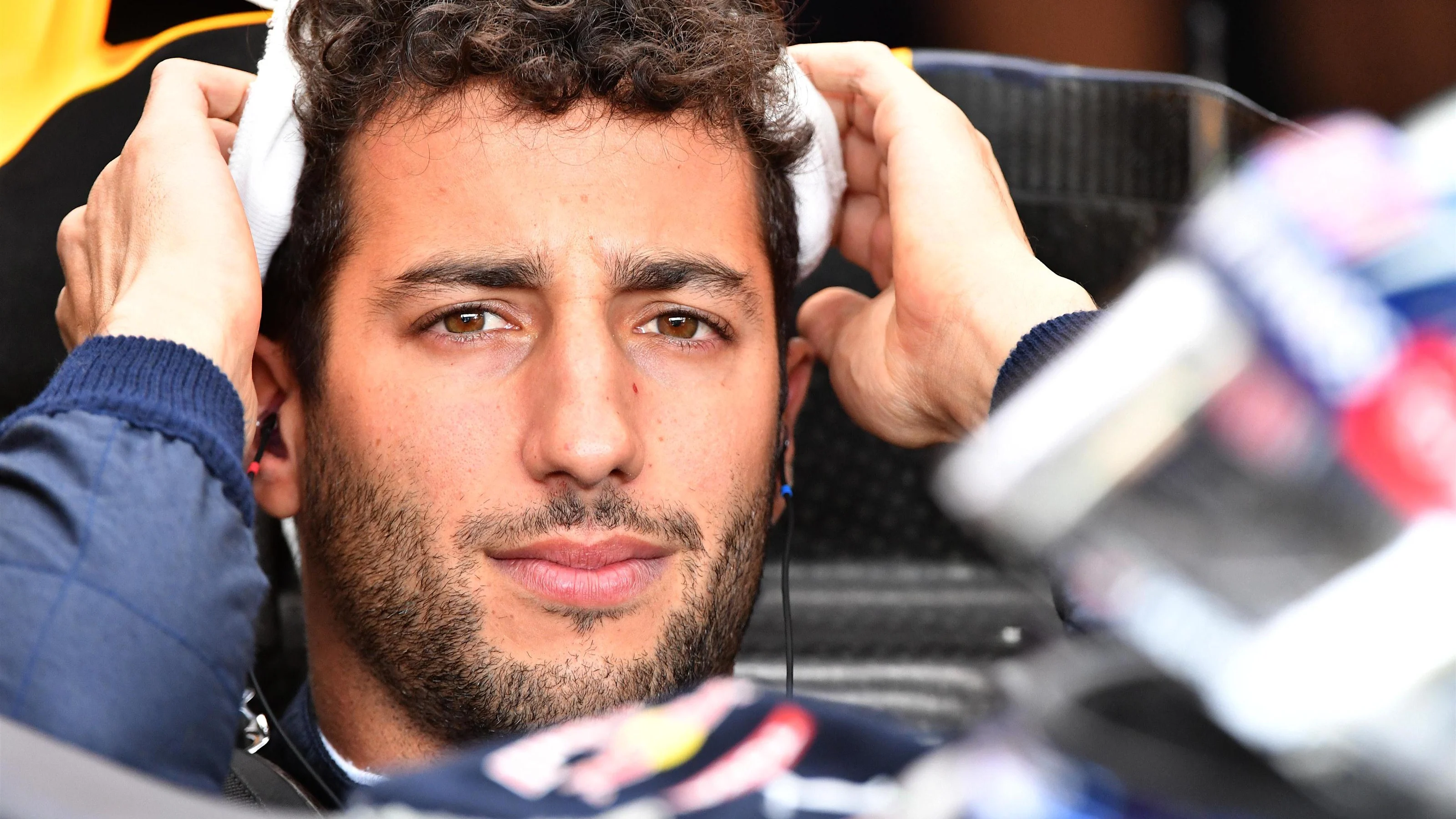 Daniel Ricciardo (AUS) Red Bull Racing at Formula One World Championship, Rd20, Brazilian Grand