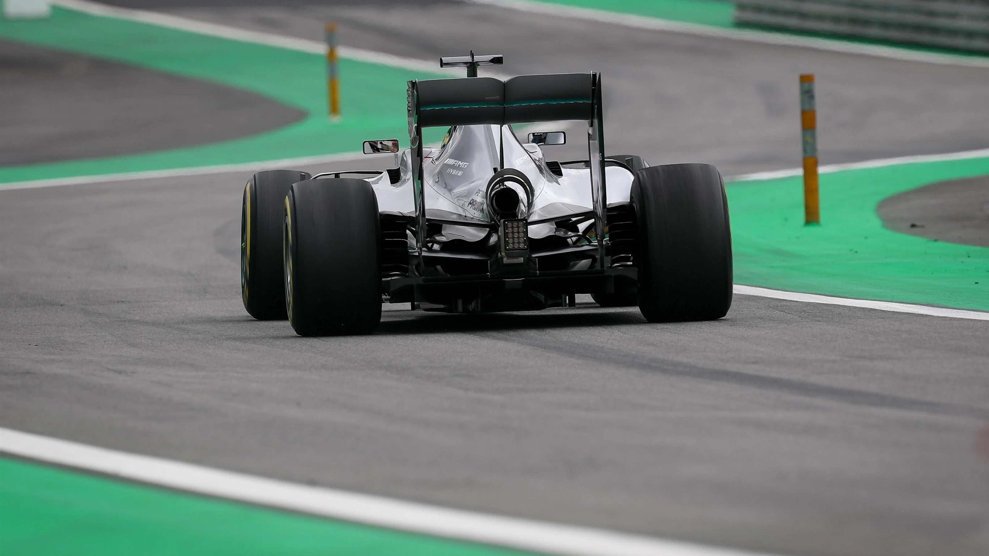 Lewis Hamilton (GBR) Mercedes-Benz F1 W07 Hybrid at Formula One World Championship, Rd20, Brazilian