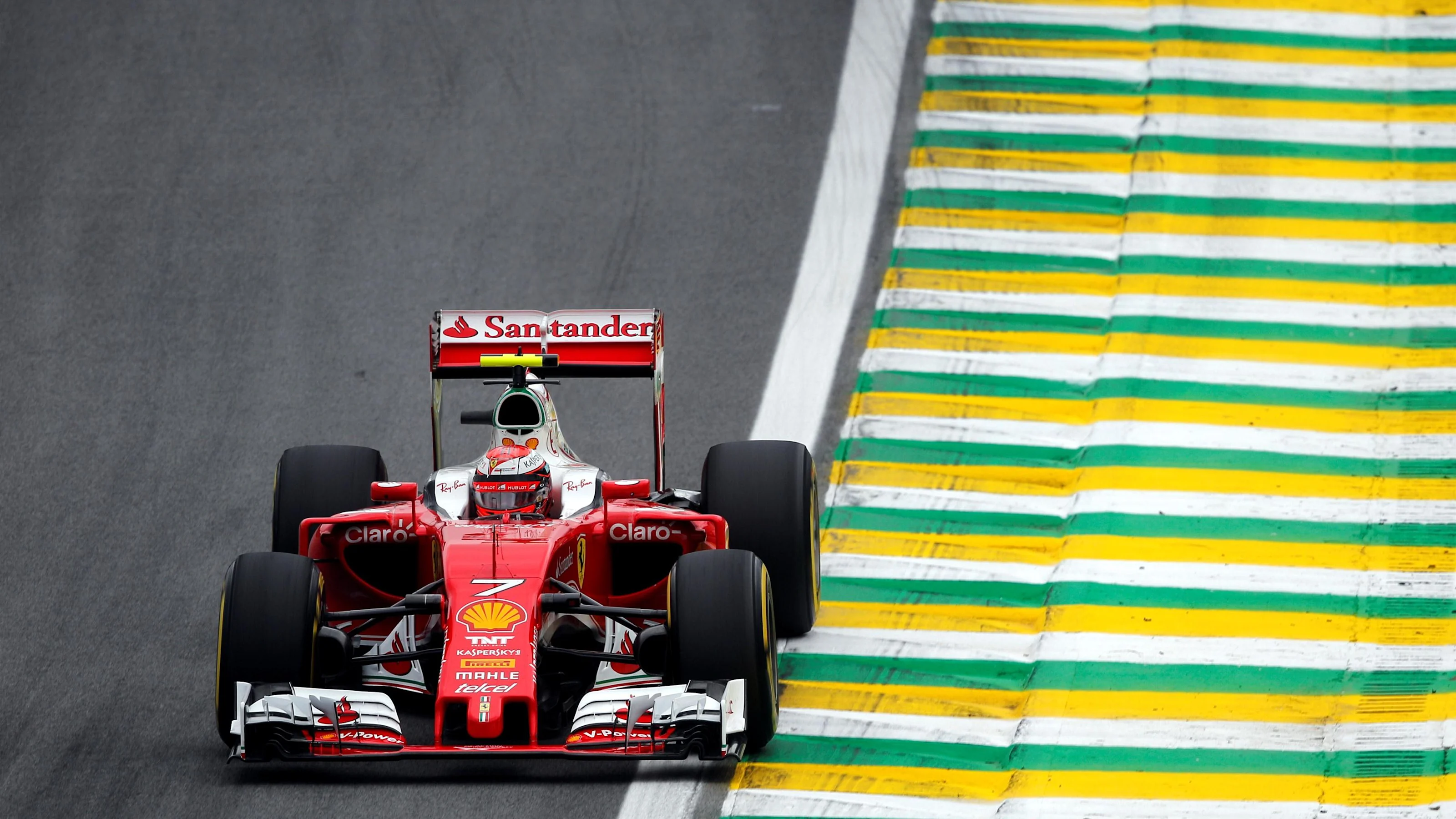 Kimi Raikkonen (FIN) Ferrari SF16-H at Formula One World Championship, Rd20, Brazilian Grand Prix,