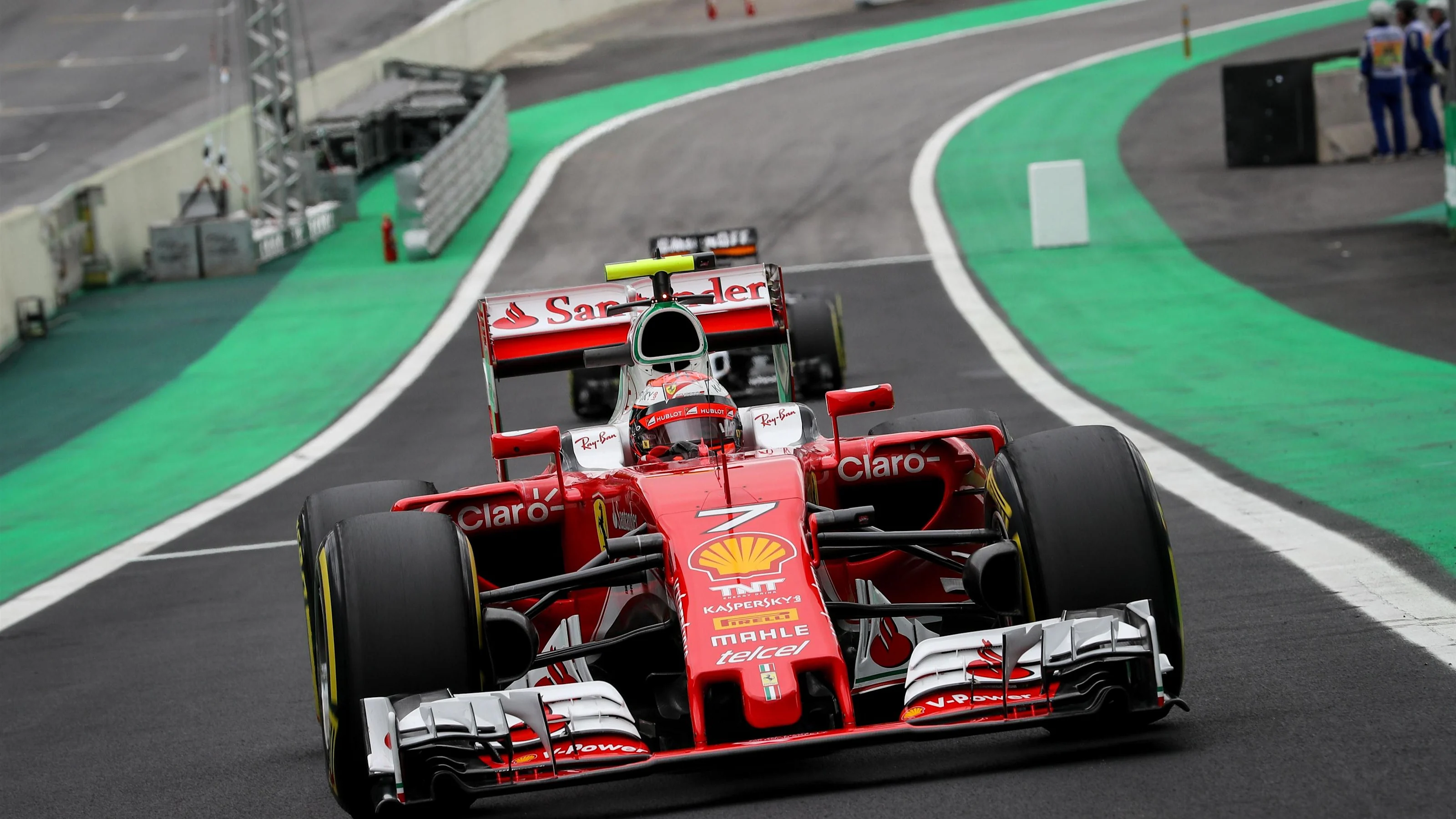 Kimi Raikkonen (FIN) Ferrari SF16-H at Formula One World Championship, Rd20, Brazilian Grand Prix,