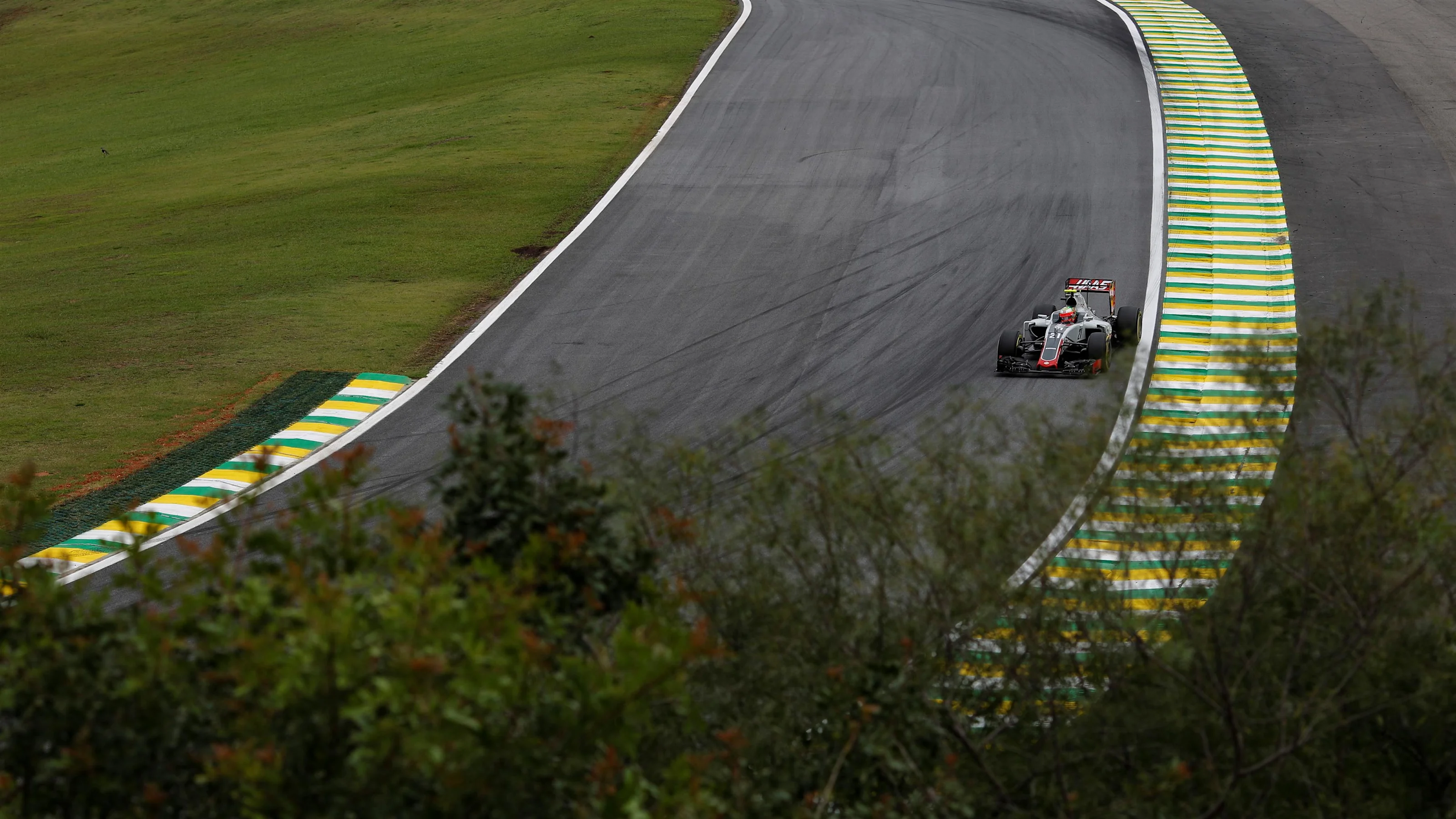 Esteban Gutierrez (MEX) Haas VF-16 at Formula One World Championship, Rd20, Brazilian Grand Prix,