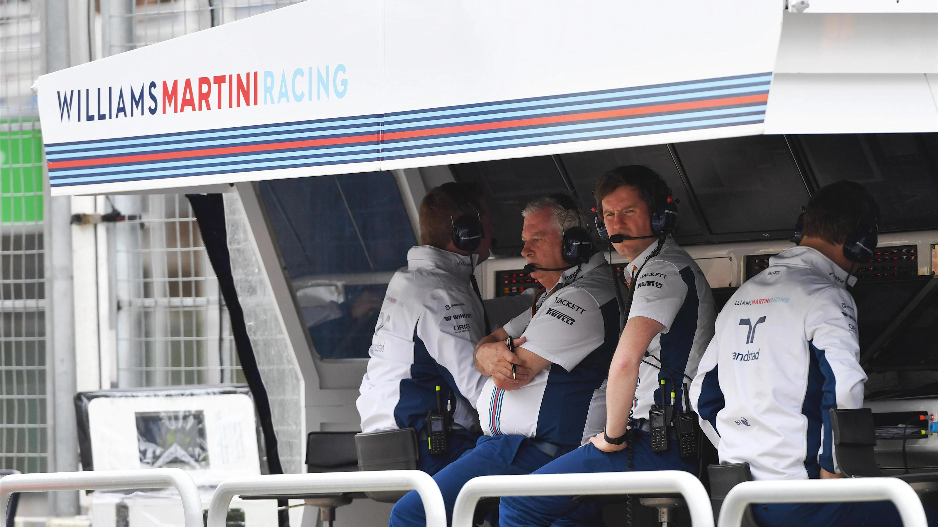Pat Symonds (GBR) Williams Technical Director and Rob Smedley (GBR) Williams Head of Vehicle