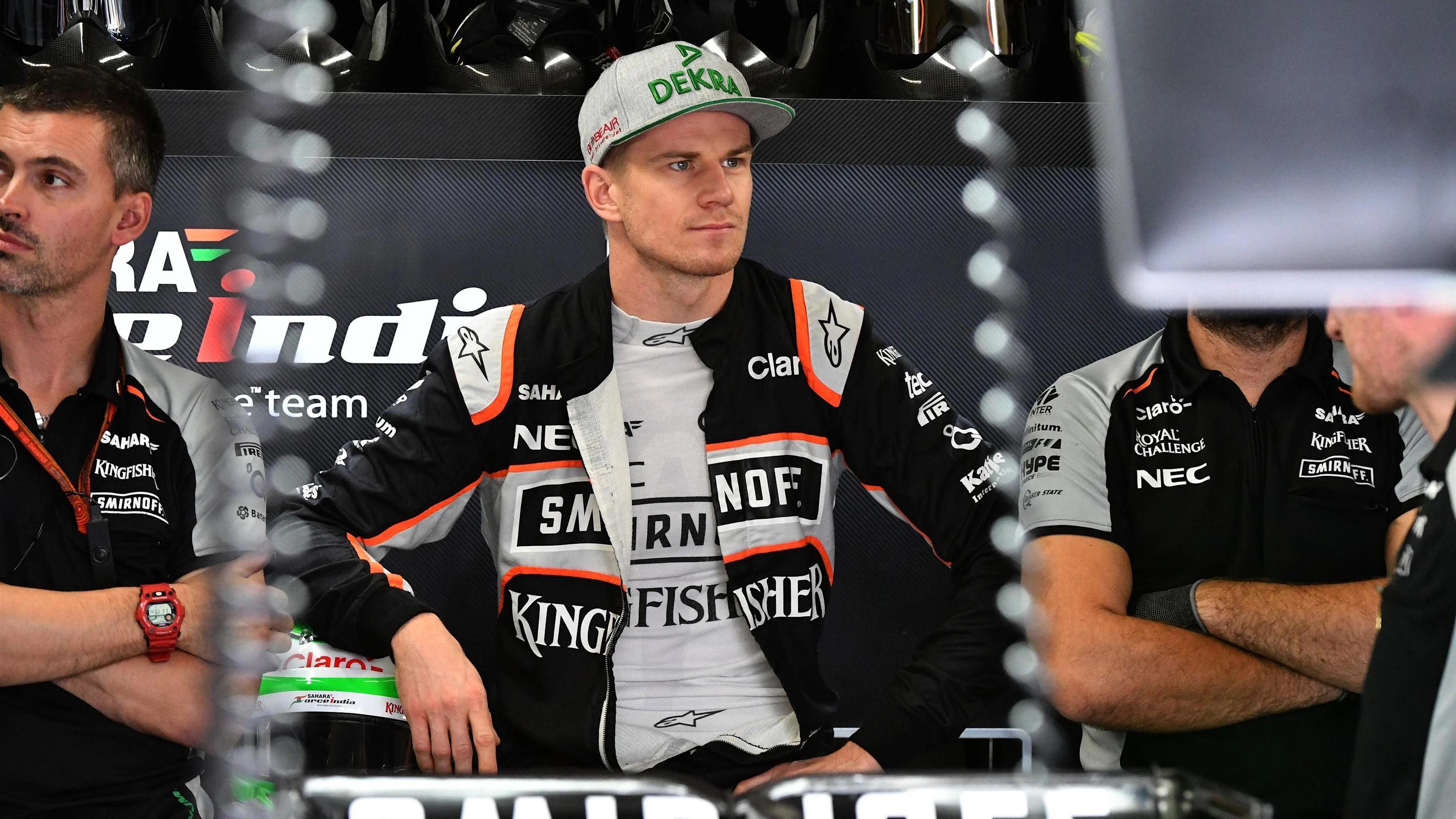 Nico Hulkenberg (GER) Force India F1 at Formula One World Championship, Rd20, Brazilian Grand Prix,