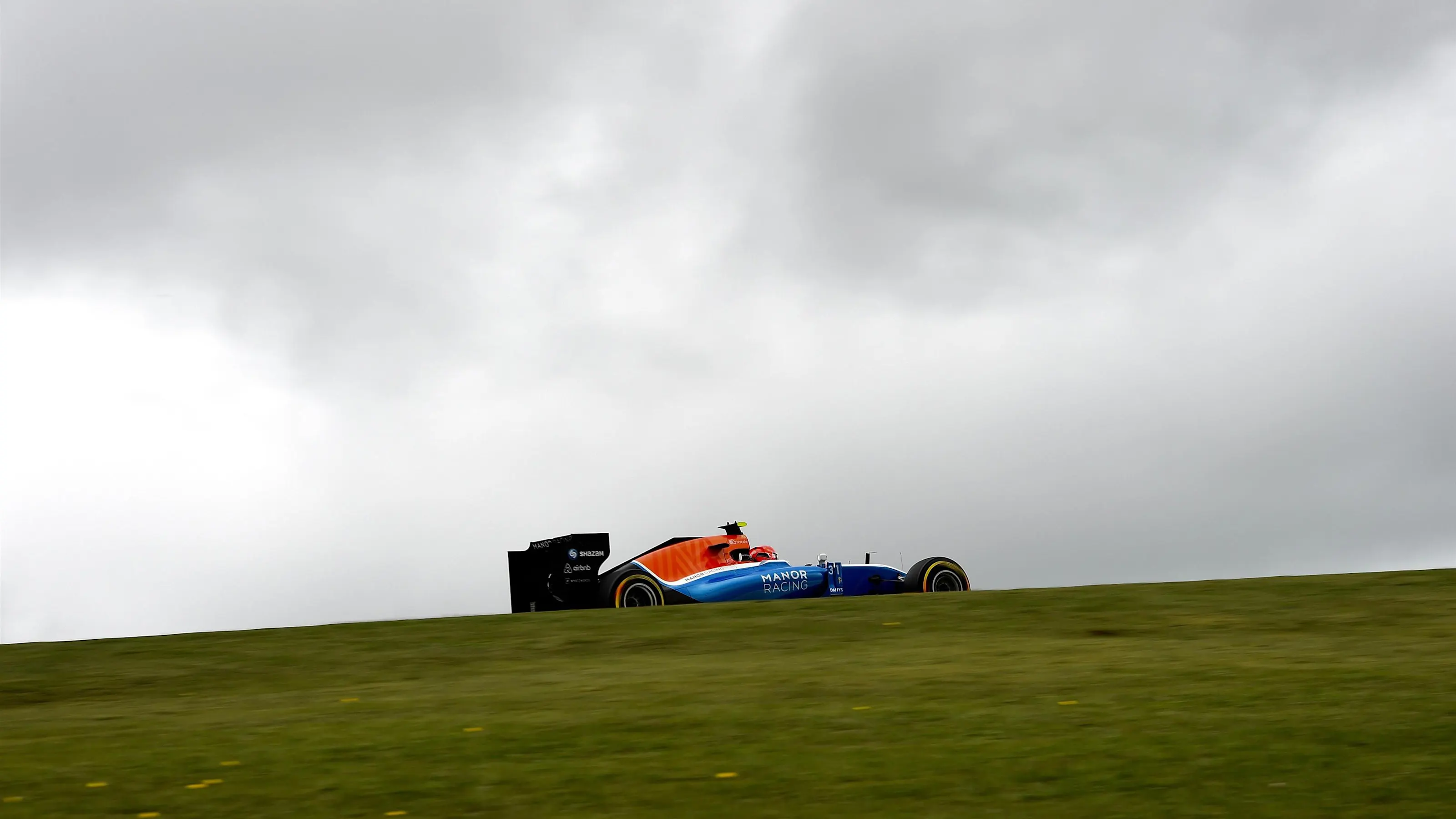 Esteban Ocon (FRA) Manor Racing MRT05 at Formula One World Championship, Rd20, Brazilian Grand