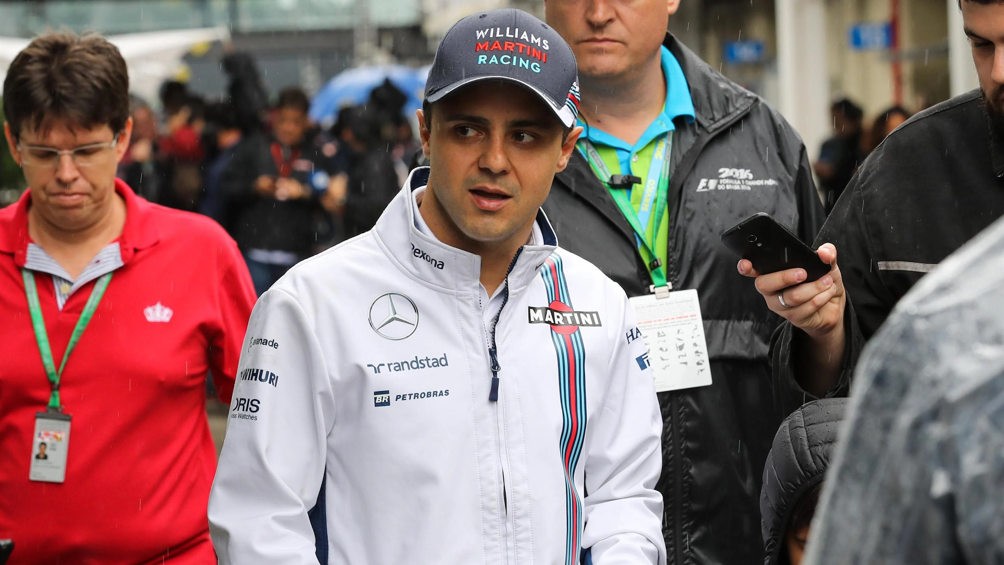 Felipe Massa (BRA) Williams at Formula One World Championship, Rd20, Brazilian Grand Prix, Race,