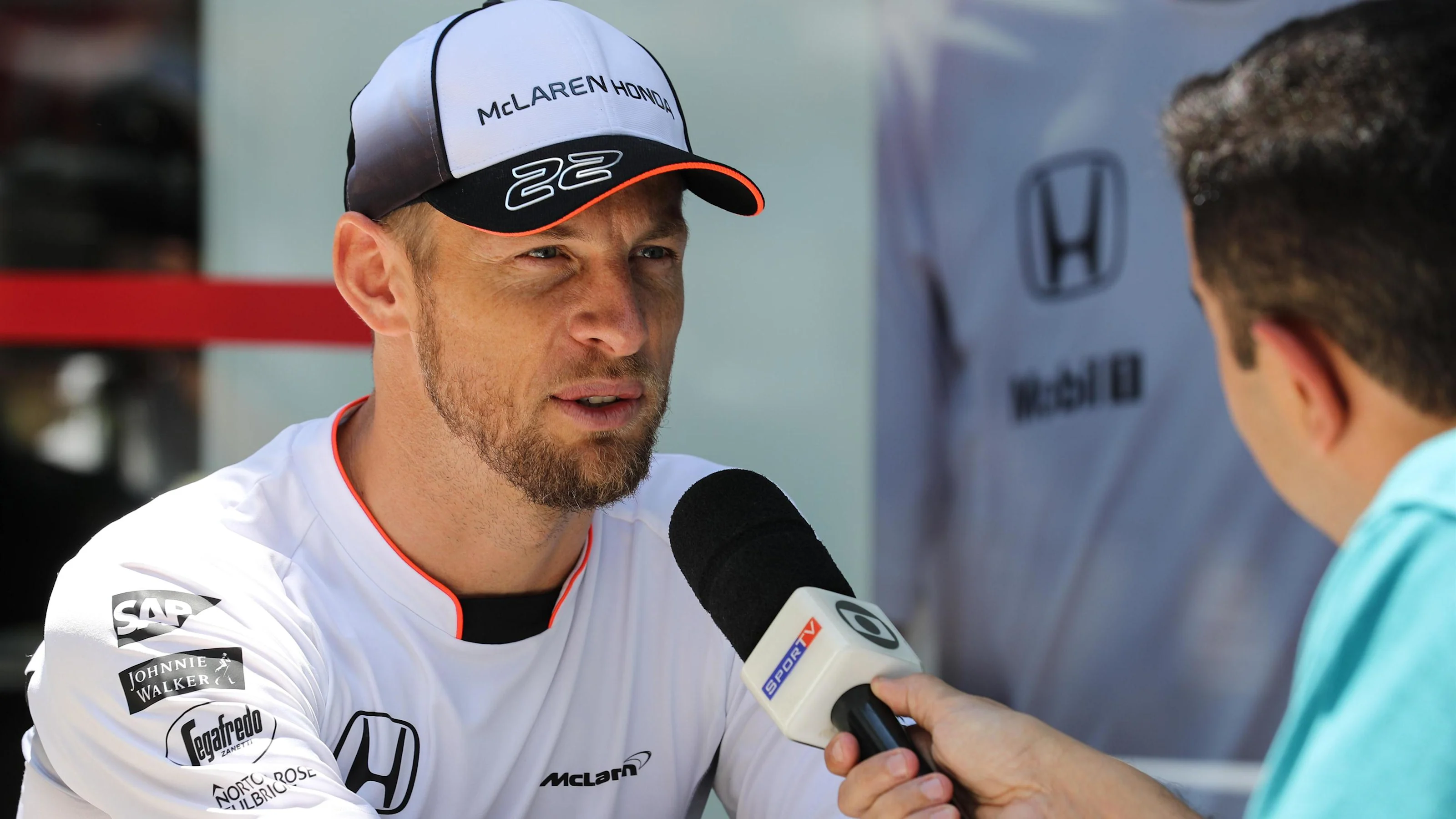 Jenson Button (GBR) McLaren at Formula One World Championship, Rd20, Brazilian Grand Prix,
