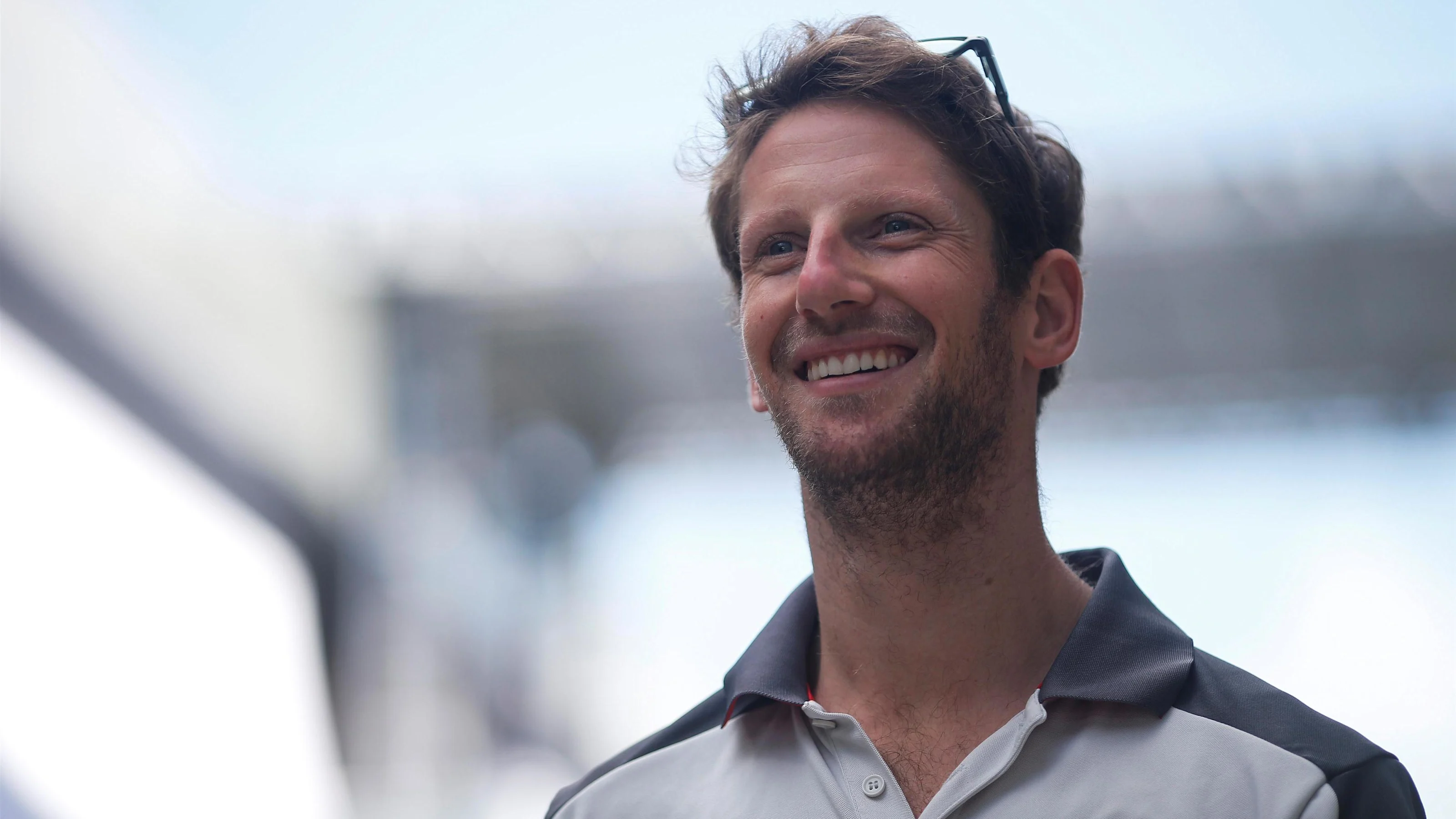 Romain Grosjean (FRA) Haas F1 at Formula One World Championship, Rd20, Brazilian Grand Prix,