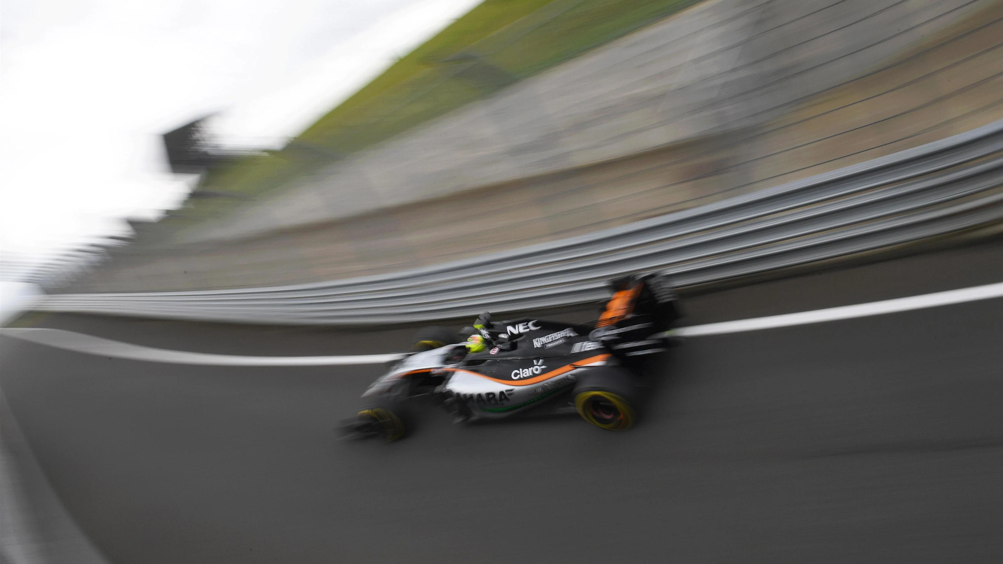 Sergio Perez (MEX) Force India VJM09 at Formula One World Championship, Rd10, British Grand Prix,