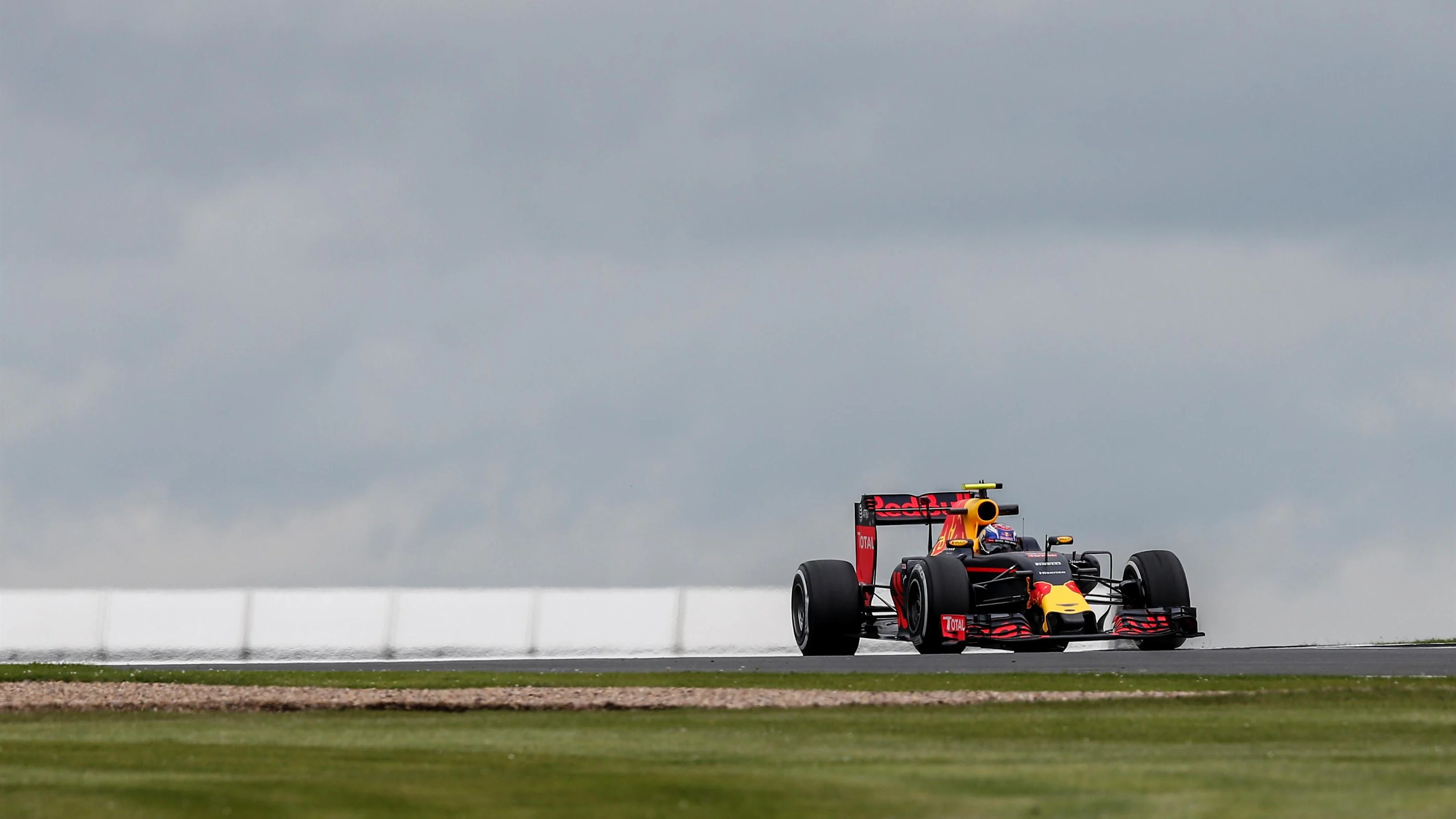 Max Verstappen (NED) Red Bull Racing RB12 at Formula One World Championship, Rd10, British Grand