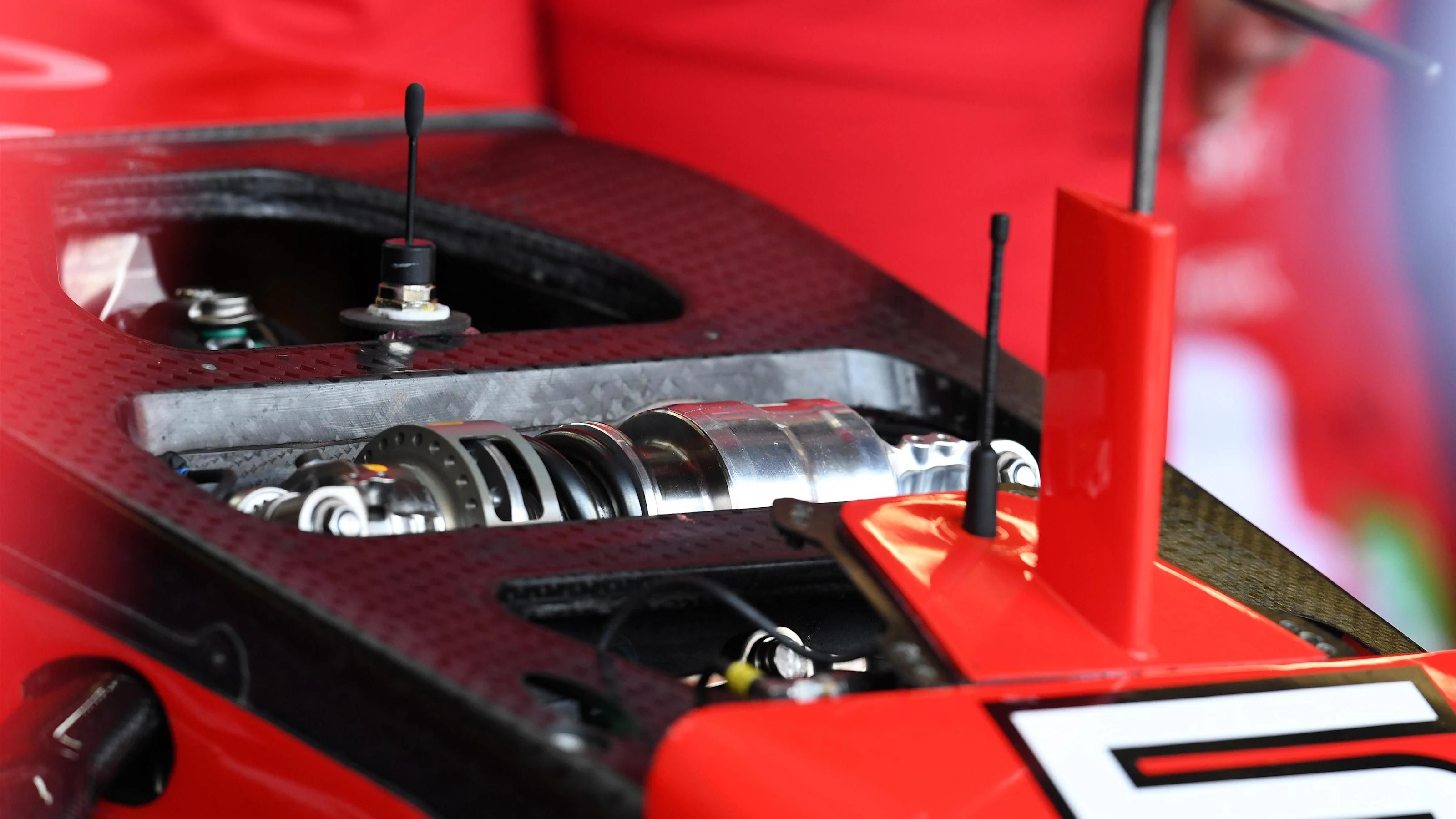 Ferrari SF16-H chassis detail at Formula One World Championship, Rd10, British Grand Prix,